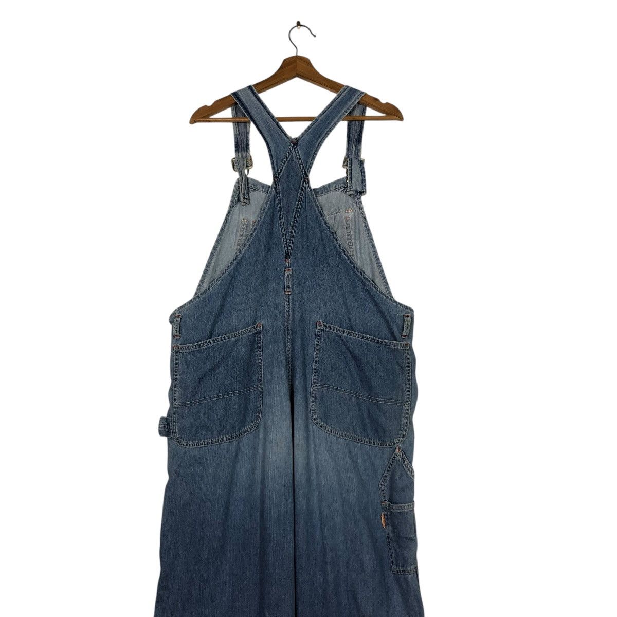 45rpm 🔥VINTAGE CHORE WORK DENIM INDIGO JUMPSUIT 45RPM BONDAGE Size US 38 / EU 54 - 11 Thumbnail