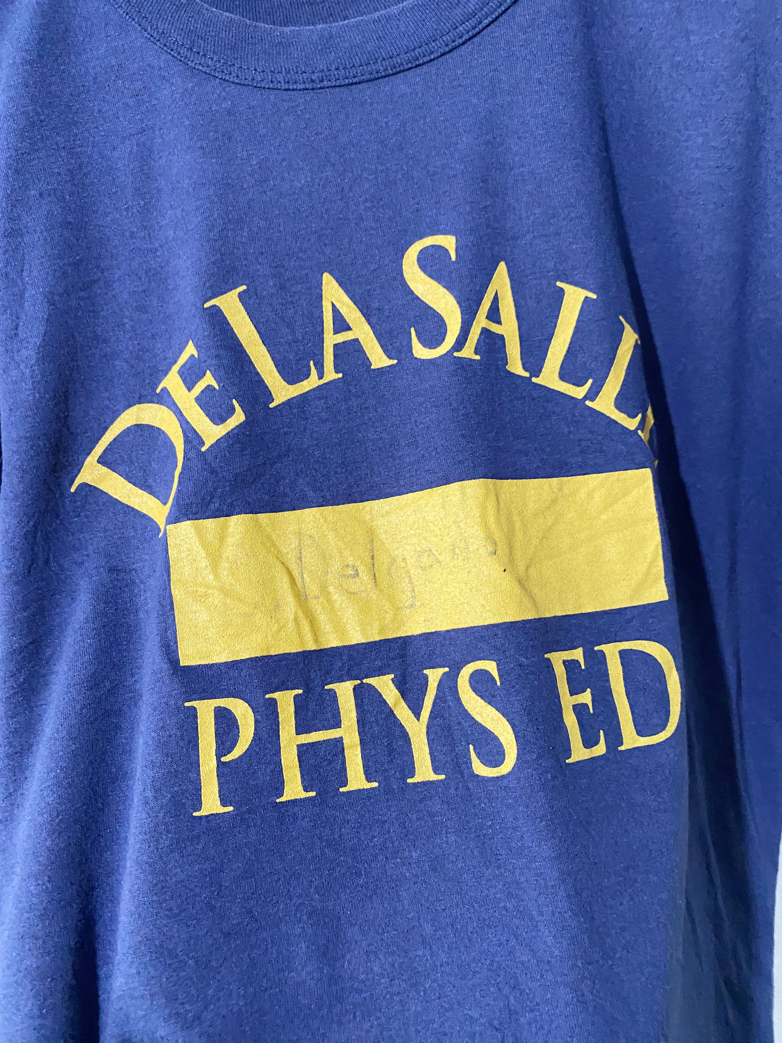 Band Tees × Vintage Vintage 80s De La Salle Shirt Size US M / EU 48-50 / 2 - 2 Thumbnail