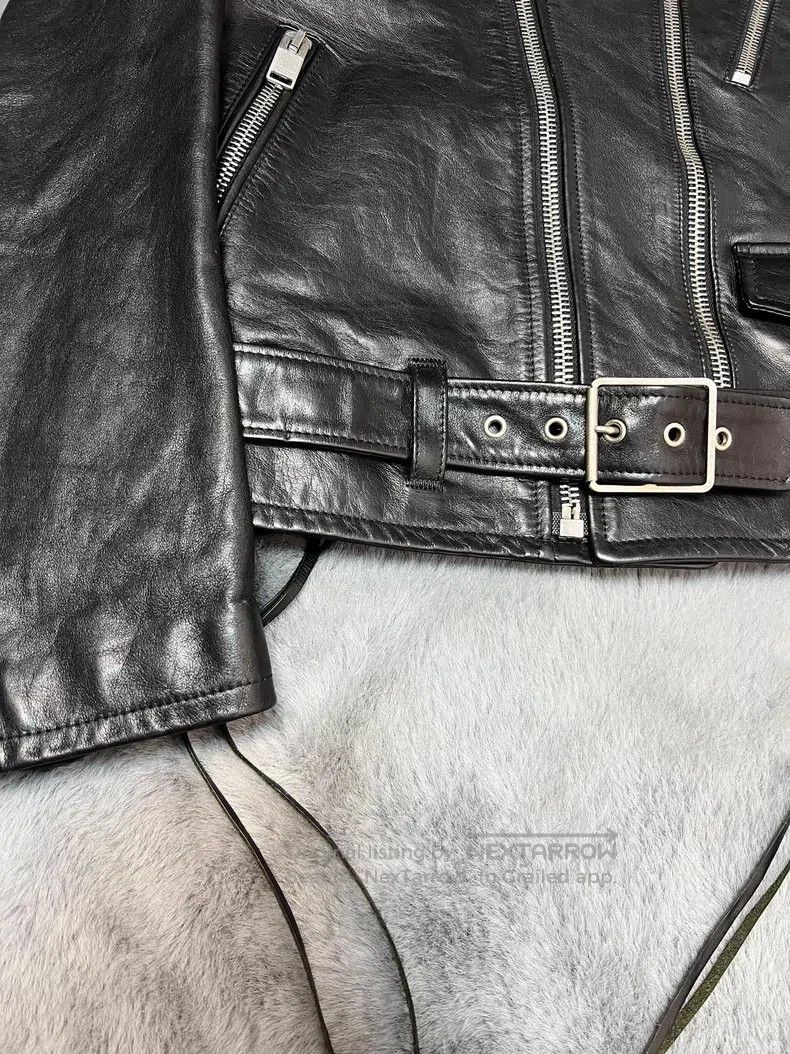 Saint Laurent Paris Saint Laurent Paris Biker Leather Jacket Size US S / EU 44-46 / 1 - 5 Thumbnail