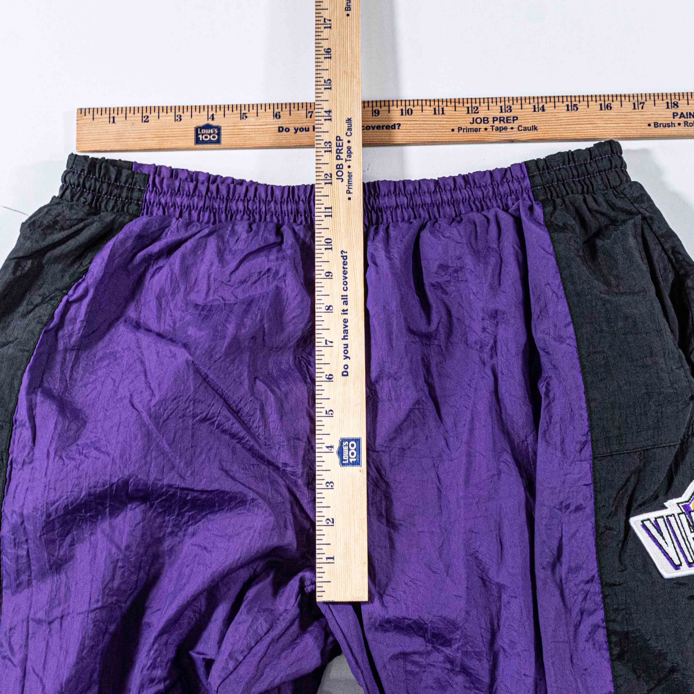 Logo 7 Minnesota Vikings Windbreaker Pants Large Logo 7 NFL Black Size US 32 / EU 48 - 3 Thumbnail