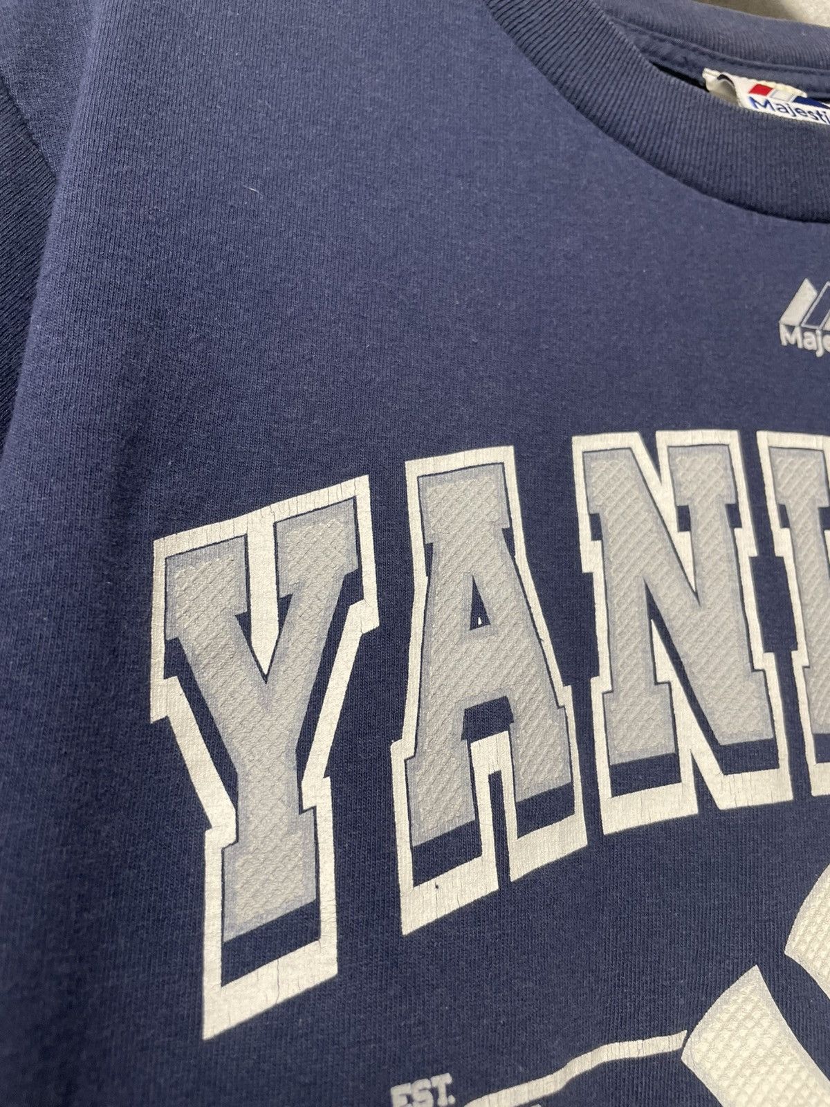 New York Yankees Vintage New York Yankees Majestic T-Shirt Baseball MLB Size US S / EU 44-46 / 1 - 6 Thumbnail