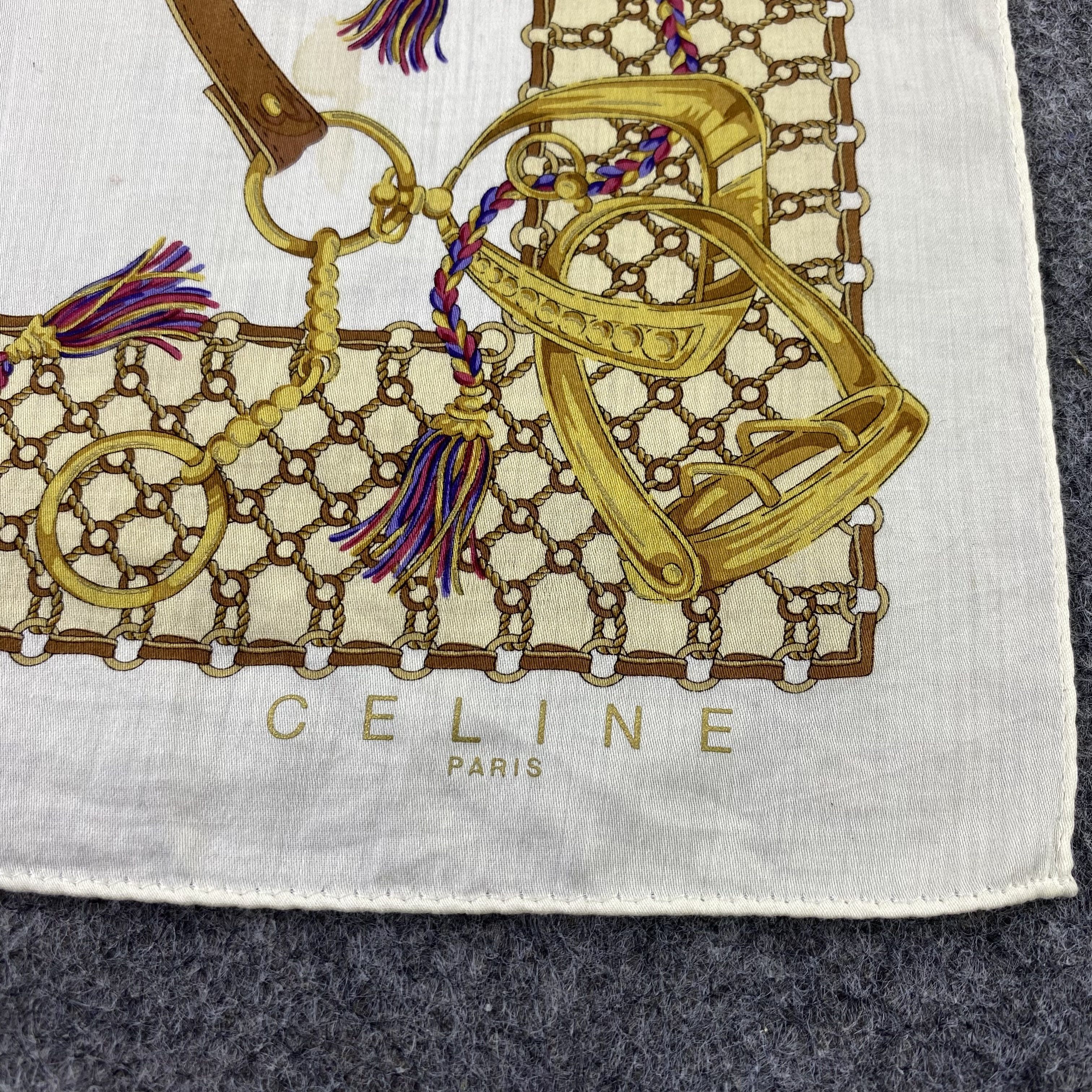 Celine Celine Handkerchief / Bandana / Neckerchief - B527 Size ONE SIZE - 5 Thumbnail