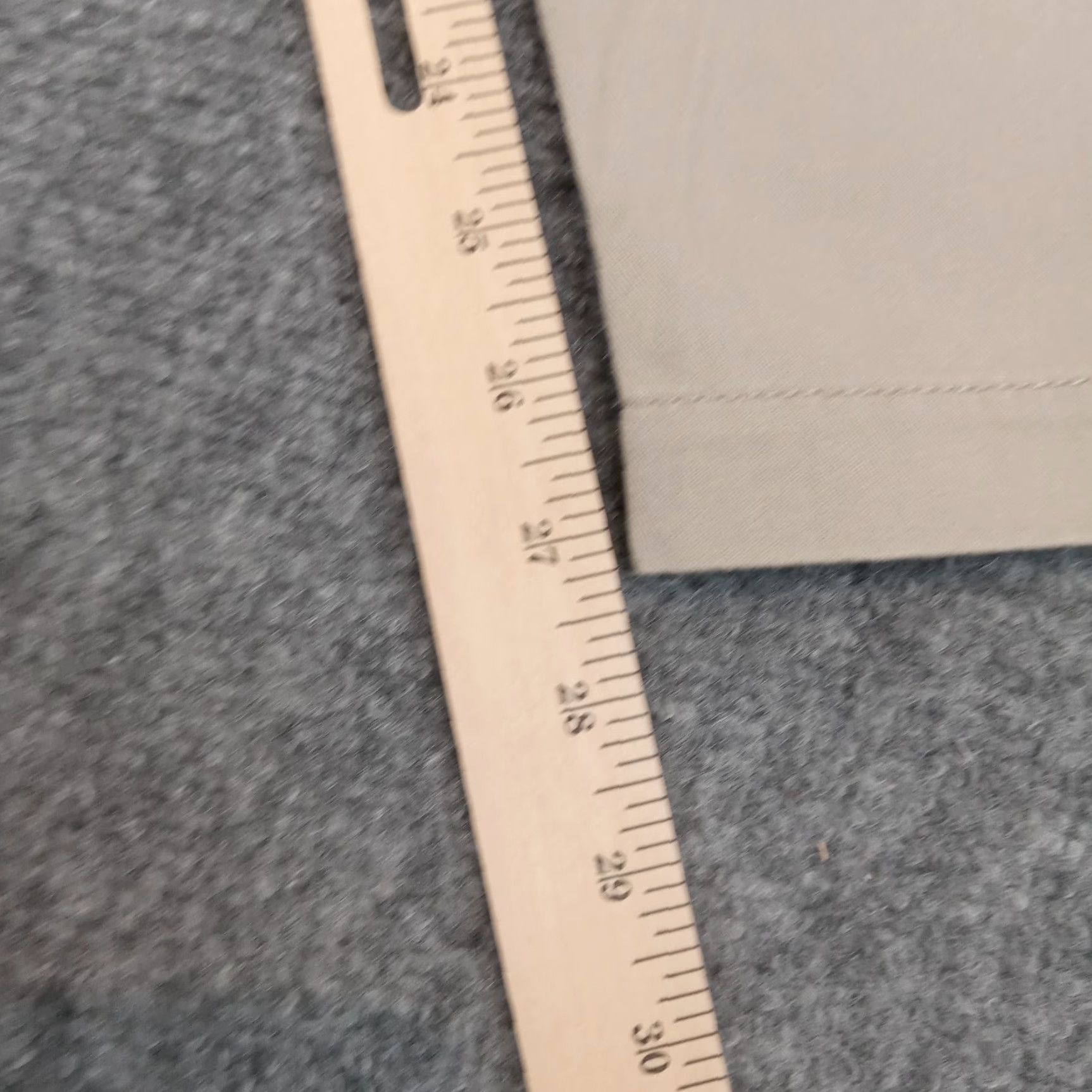 Vintage Harbor Bay Mens Chino Pants 38x28 Beige Pleated Stretch Straight Leg Casual Size US 38 / EU 54 - 3 Thumbnail