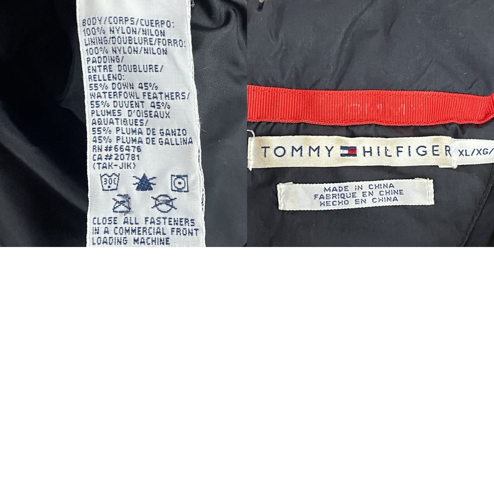 Tommy Hilfiger VINTAGE Tommy Hilfiger Vest Mens XL Down Puffer Black Full Zip 2000 Y2K 90s R1 Size US XL / EU 56 / 4 - 8 Thumbnail