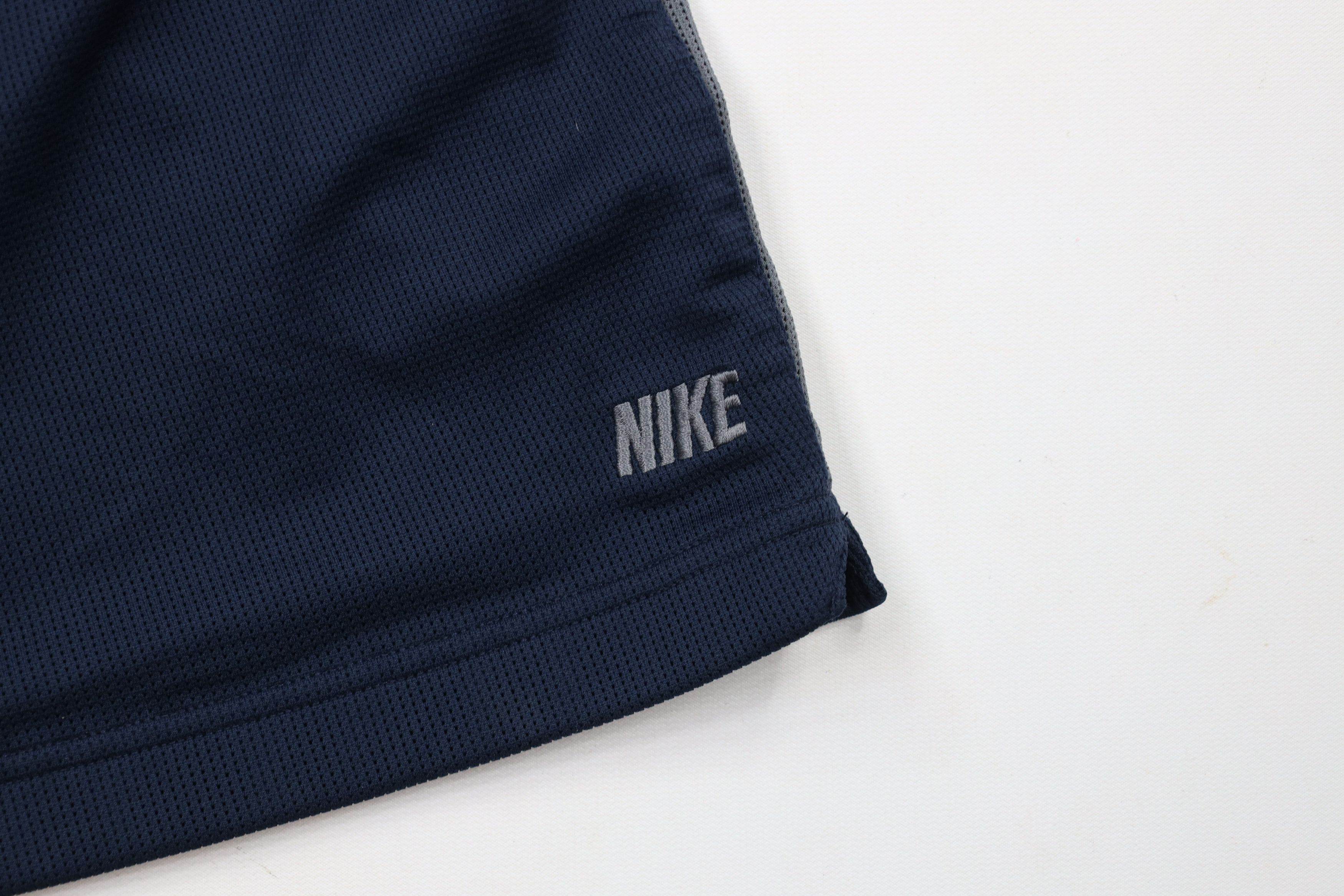 Nike × Vintage Vintage Nike Scott Mini Swoosh Thermal Knit Shorts Blue Size US 34 / EU 50 - 5 Thumbnail