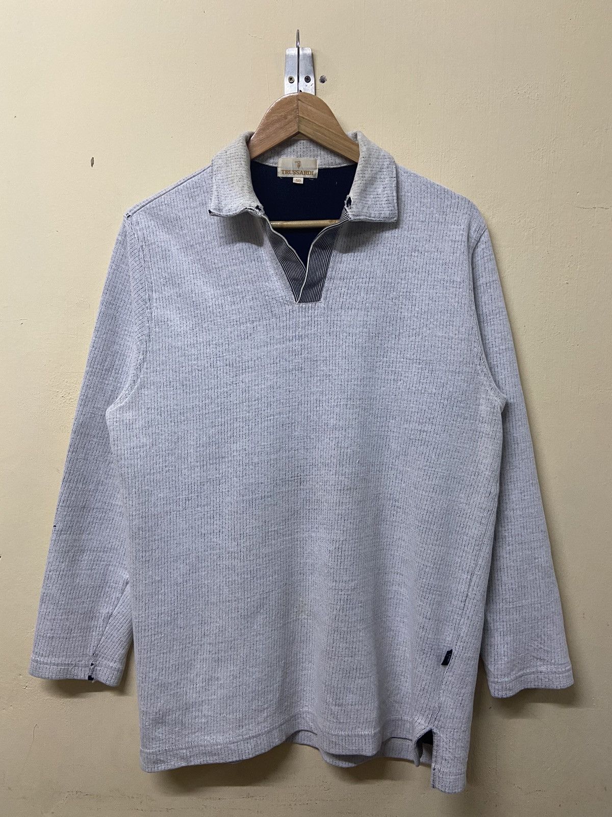 Trussardi × Vintage Vintage Trussardi LongSleeve Size US L / EU 52-54 / 3 - 1 Thumbnail