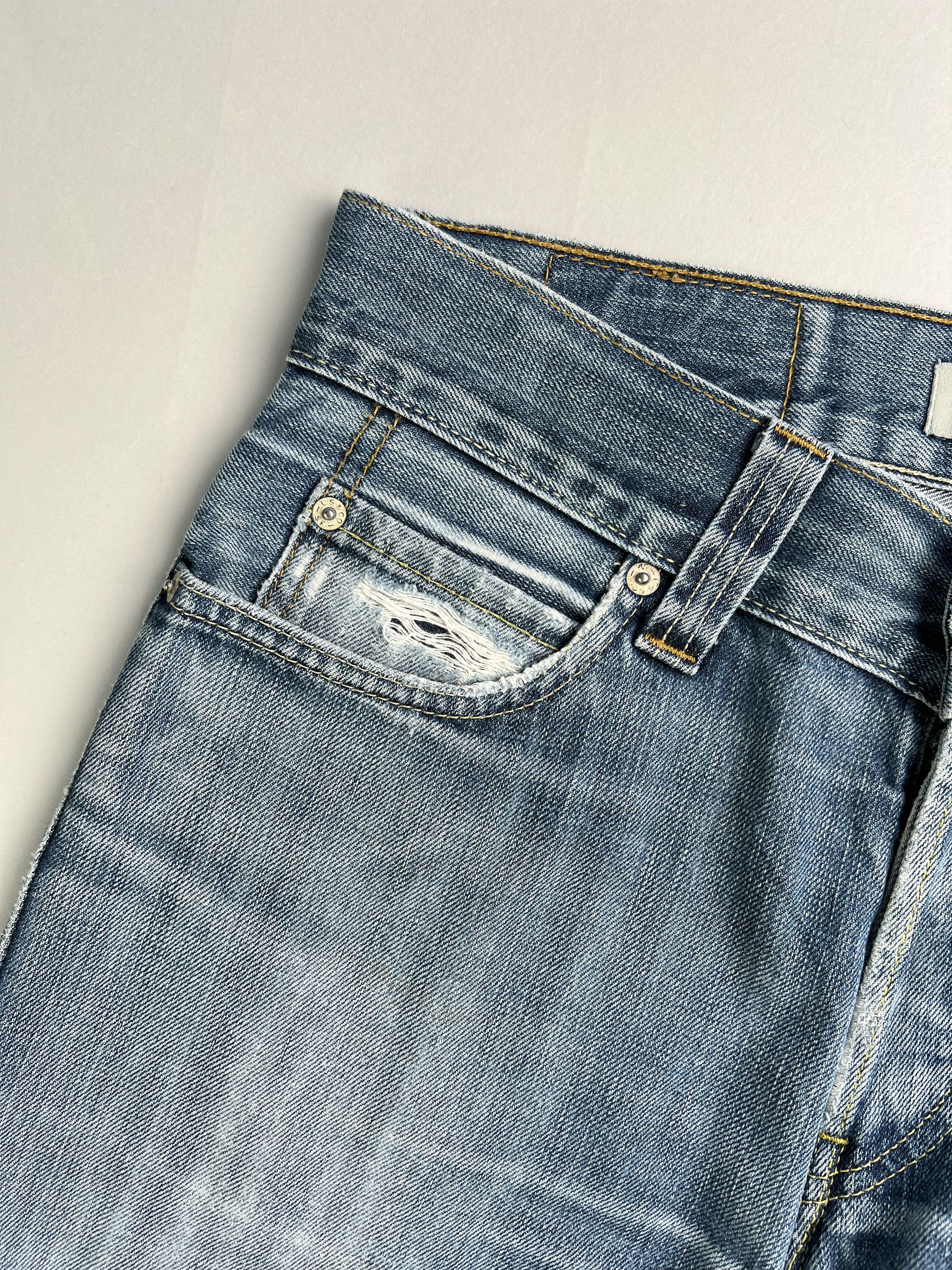 Levi's Levis 512 Jeans Shorts Light Wash W32 Size US 32 / EU 48 - 3 Thumbnail