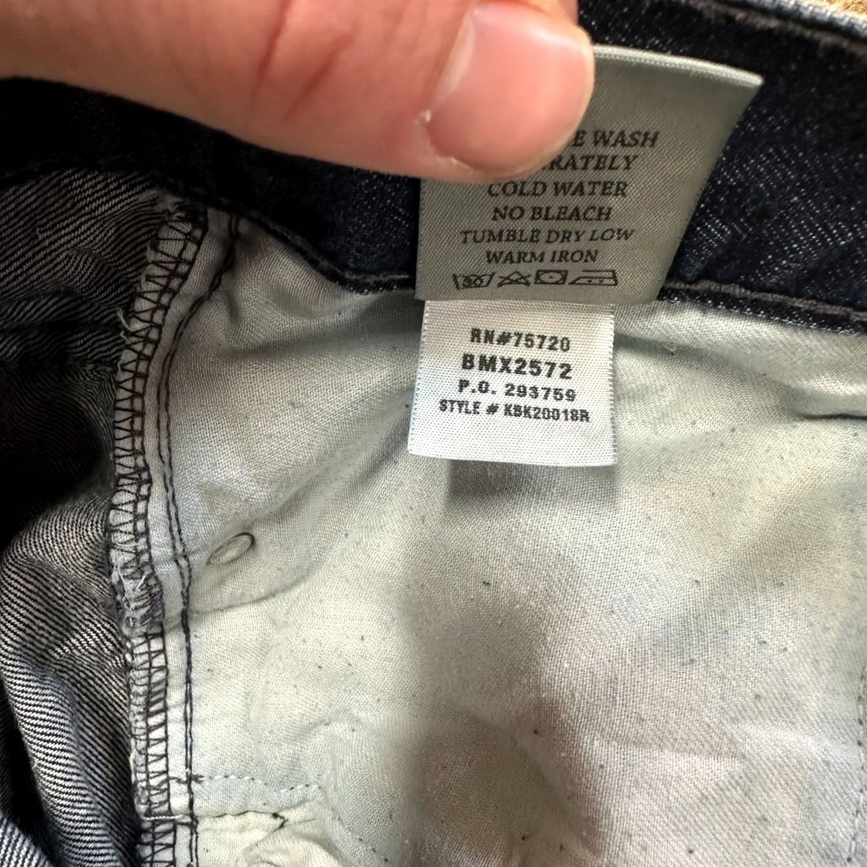 Vintage BKE Buckle Jeans Men’s 33x33 Blue Denim Bootcut Stretch Regular 5-Pocket Belt Loops Logo Embroidered Mid Rise Vintage No N/A Size US 33 - 6 Thumbnail