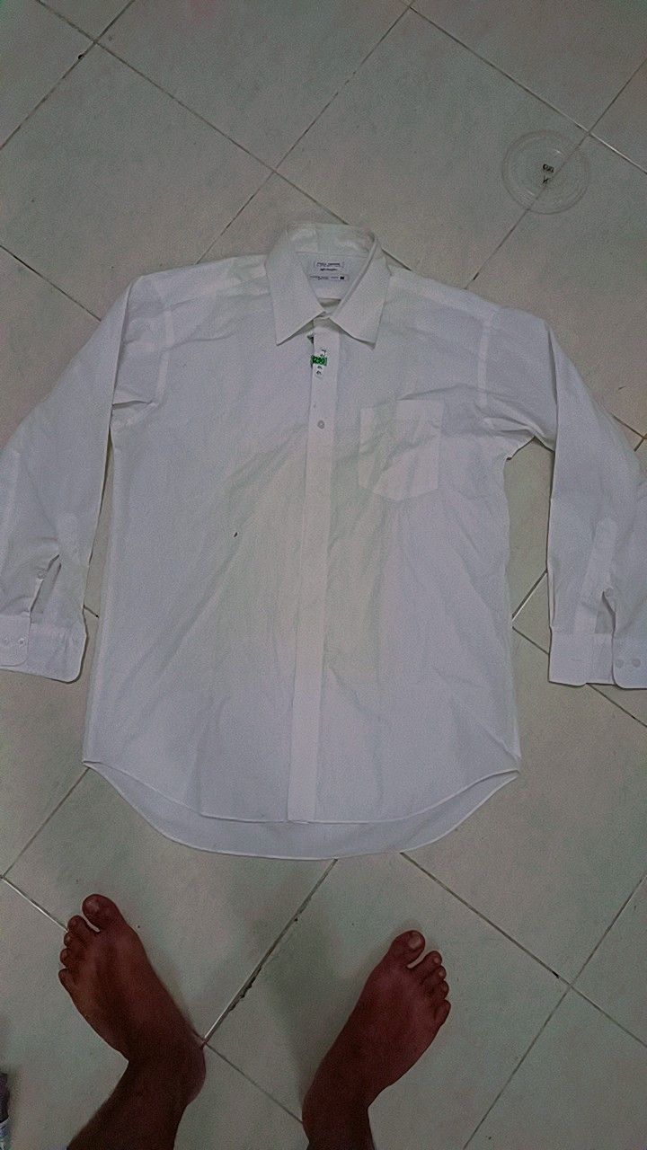 Other Full Mark White Long Sleeve Shirt Size US L / EU 52-54 / 3 - 3 Thumbnail