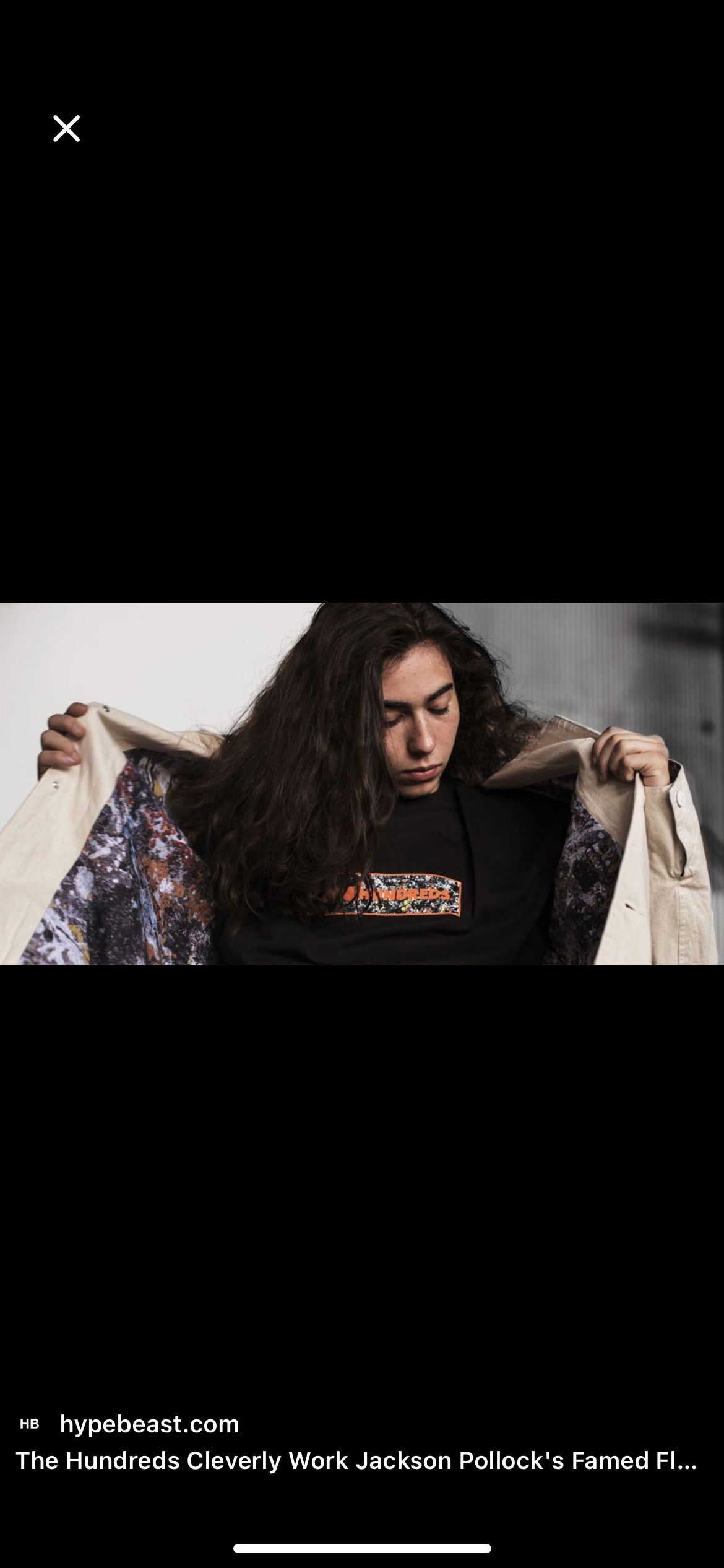The Hundreds THE HUNDREDS x Jackson Pollock “Studio” Canvas Work Jacket Size US XL / EU 56 / 4 - 2 Thumbnail