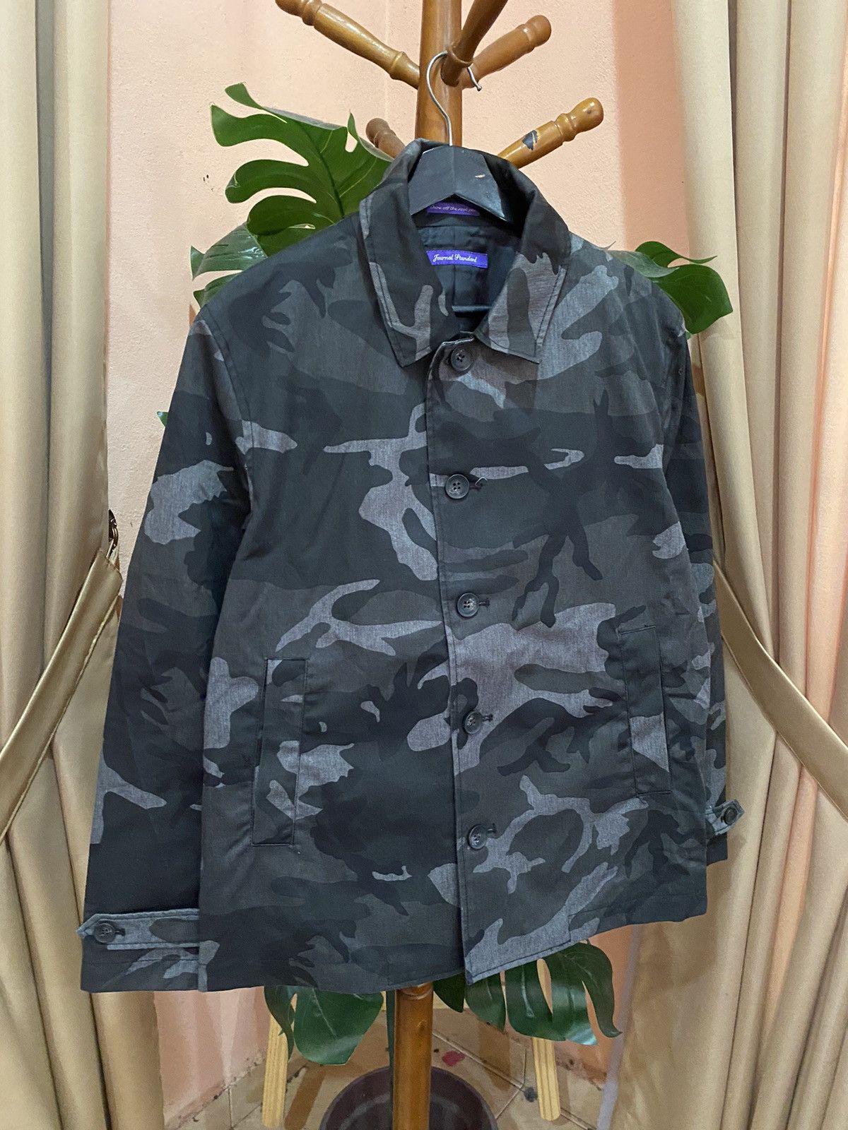 Journal Standard Journal Standard Camo Trench Coat – Japanese Streetwear Size US L / EU 52-54 / 3 - 5 Thumbnail