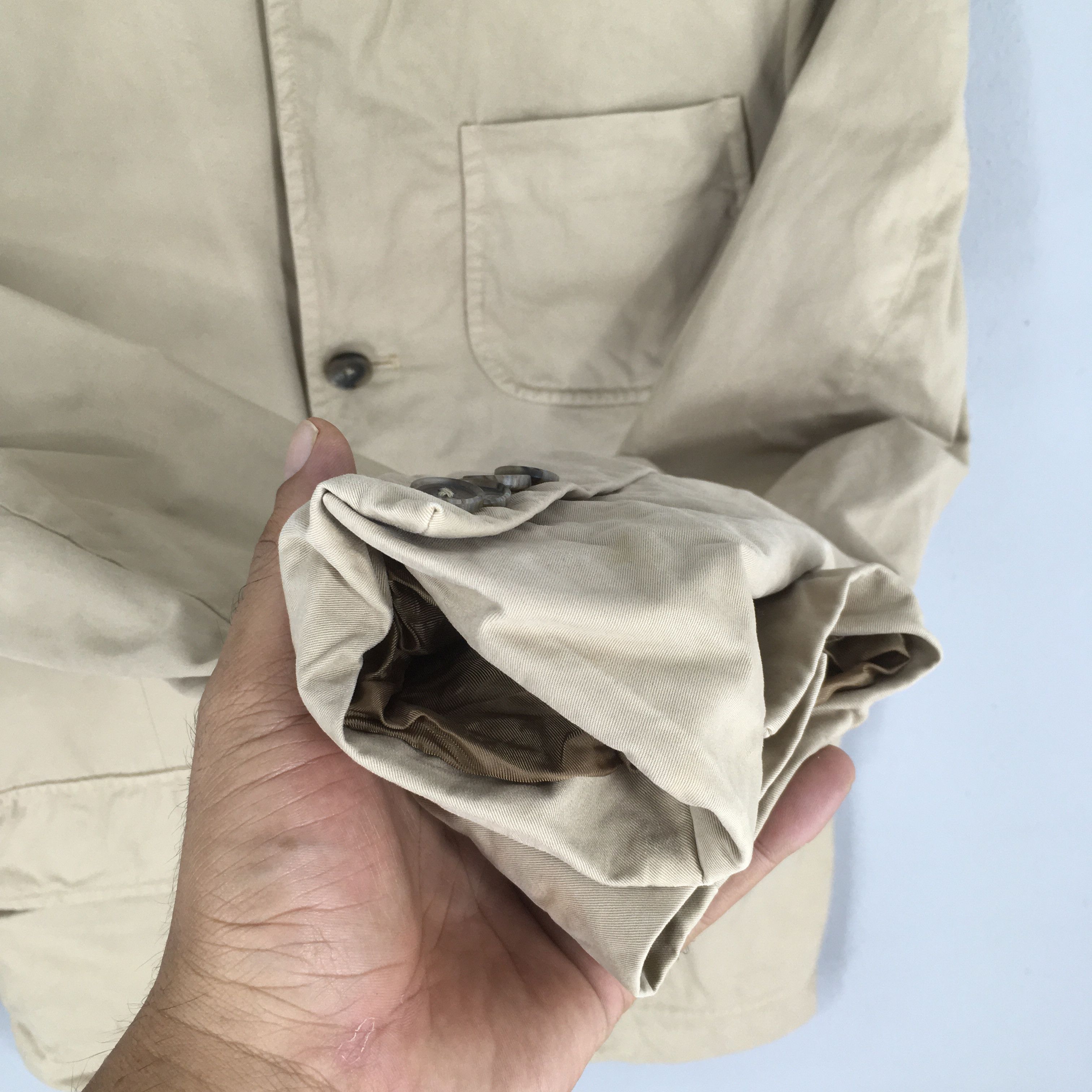 Polo Ralph Lauren Vintage 90's Polo Ralph Lauren Brown Casual Button Jacket S Size US S / EU 44-46 / 1 - 5 Thumbnail