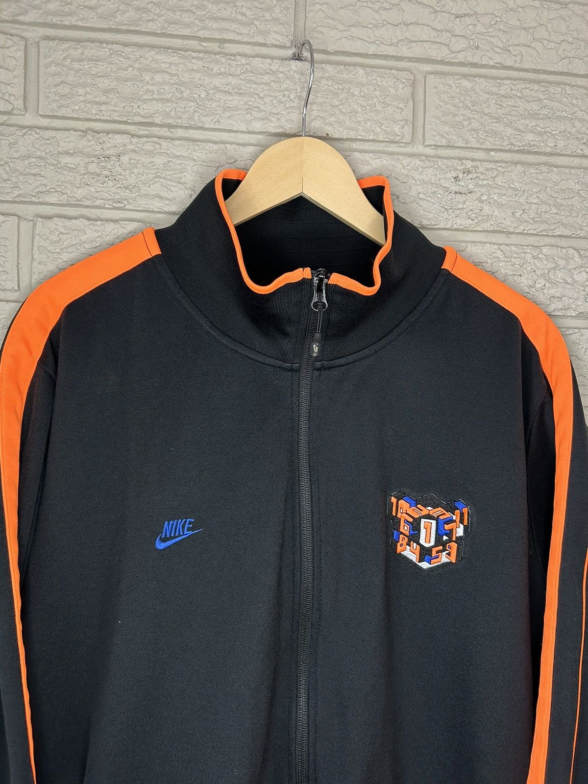 Nike × Vintage Vintage Nike Netherland 2010 Retro Zip Up Jacket Size US XL / EU 56 / 4 - 2 Thumbnail