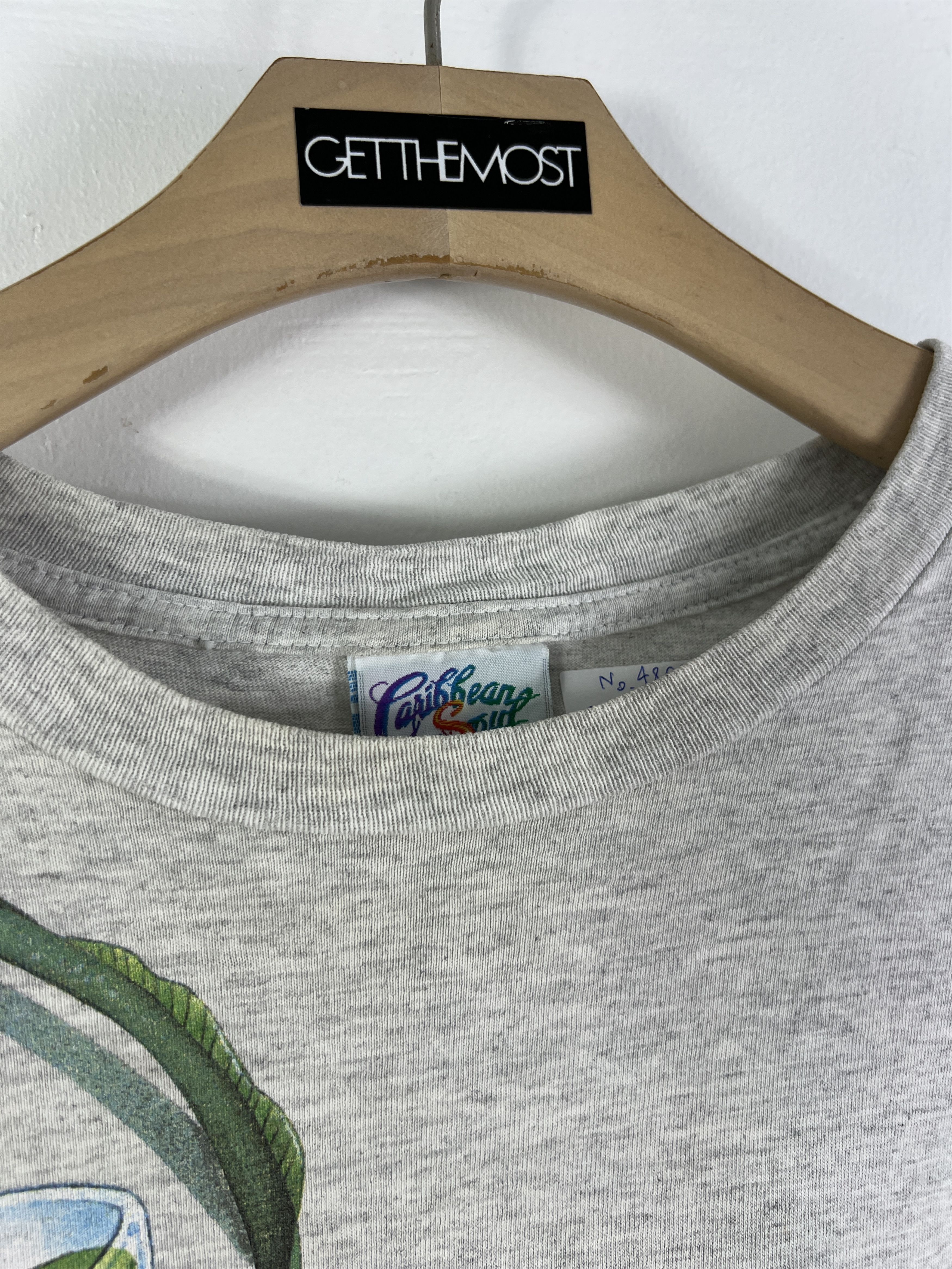 Caribbean × Vintage No.4863 Vintage 90s Caribbean Soul Graphic Tee (XL) Size US XL / EU 56 / 4 - 9 Thumbnail