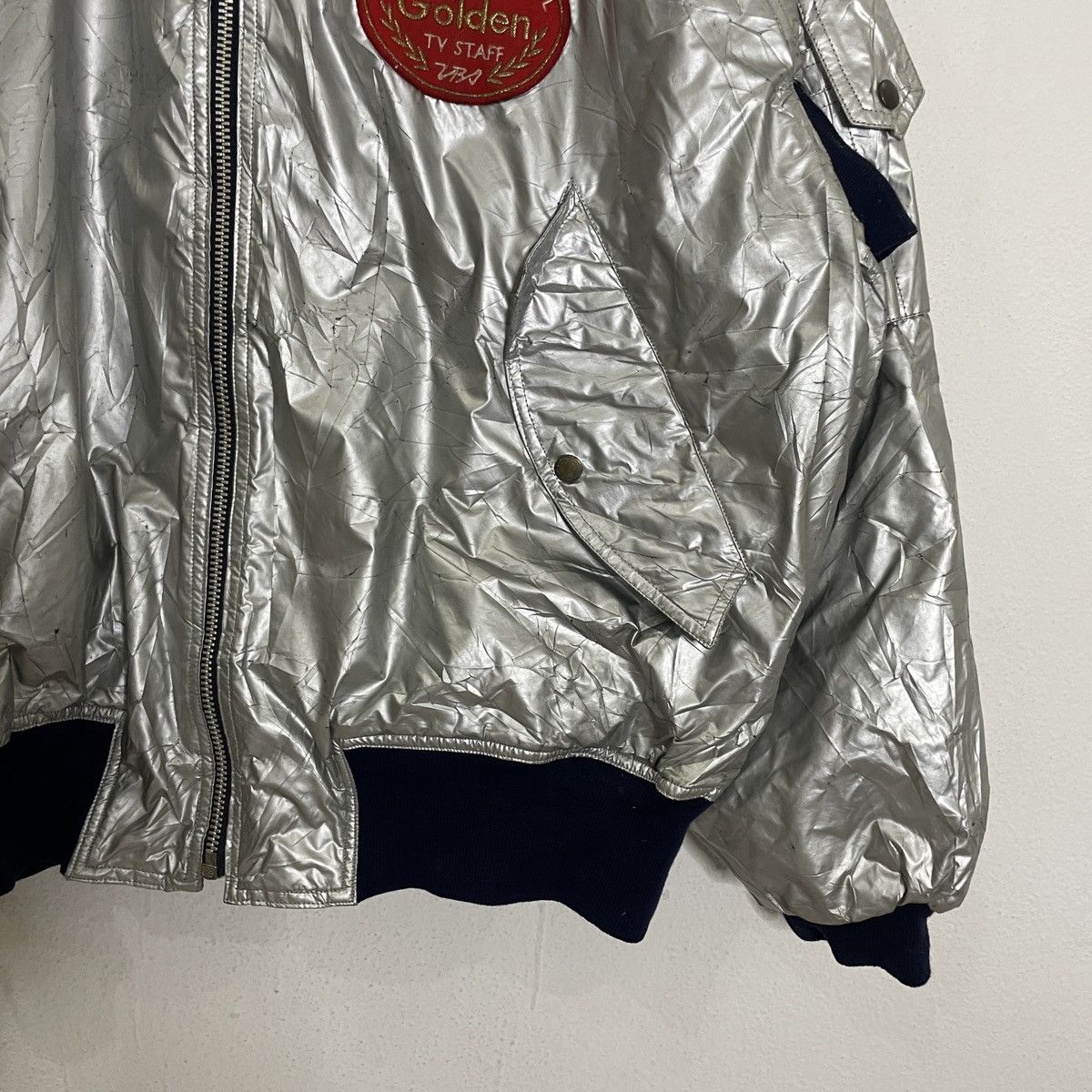 Formula 1 Vintage Alpha Cubic Racing Team Bomber Jacket Size US XL / EU 56 / 4 - 2 Thumbnail