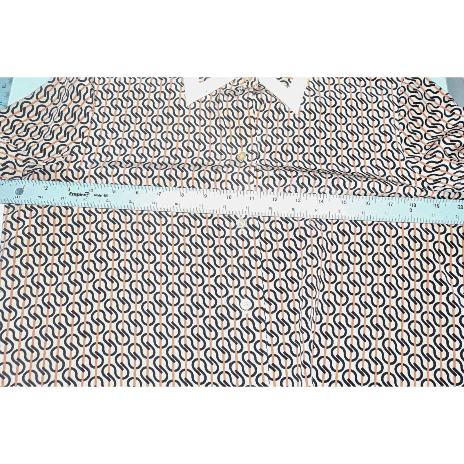 St. John St. JOHN Collection Icon Stripe Silk Crepe De Chine Blouse M Size M / US 6-8 / IT 42-44 - 14 Thumbnail