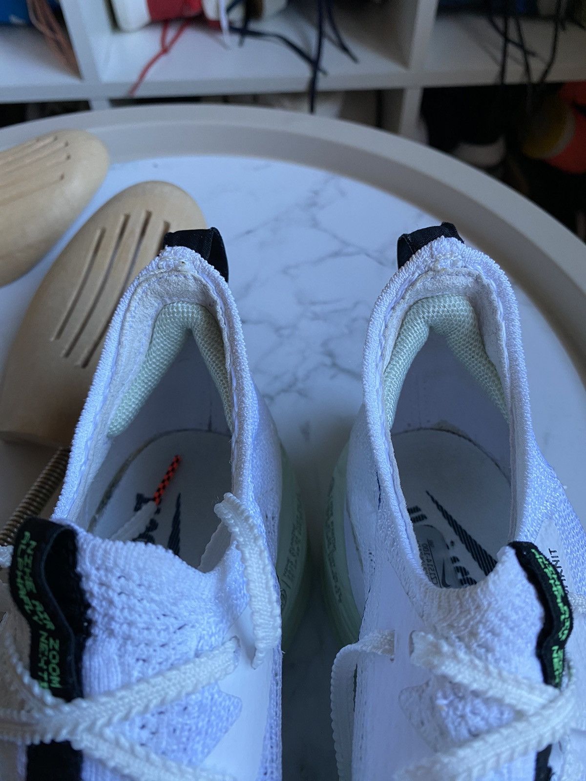 Nike Womans Nike Air Zoom Alphafly Next% Low Top Running Sneakers Size US 7.5 / IT 37.5 - 8 Thumbnail