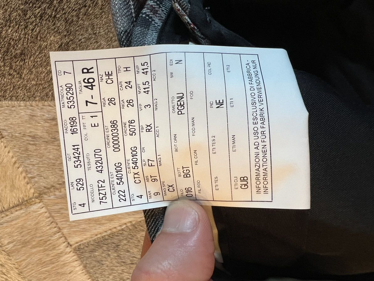 Gucci Gucci Plaid Dress Pants Size 46R - 6 Thumbnail