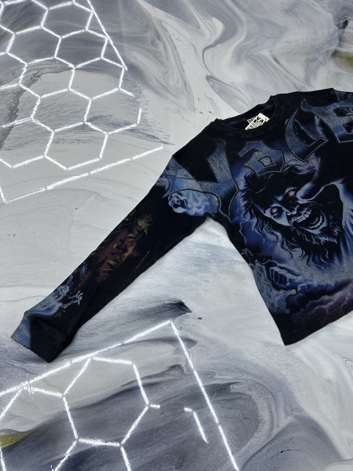 Vale Vale Fear Thermal Longsleeve Tee Black Blue Size L Size US L / EU 52-54 / 3 - 5 Thumbnail