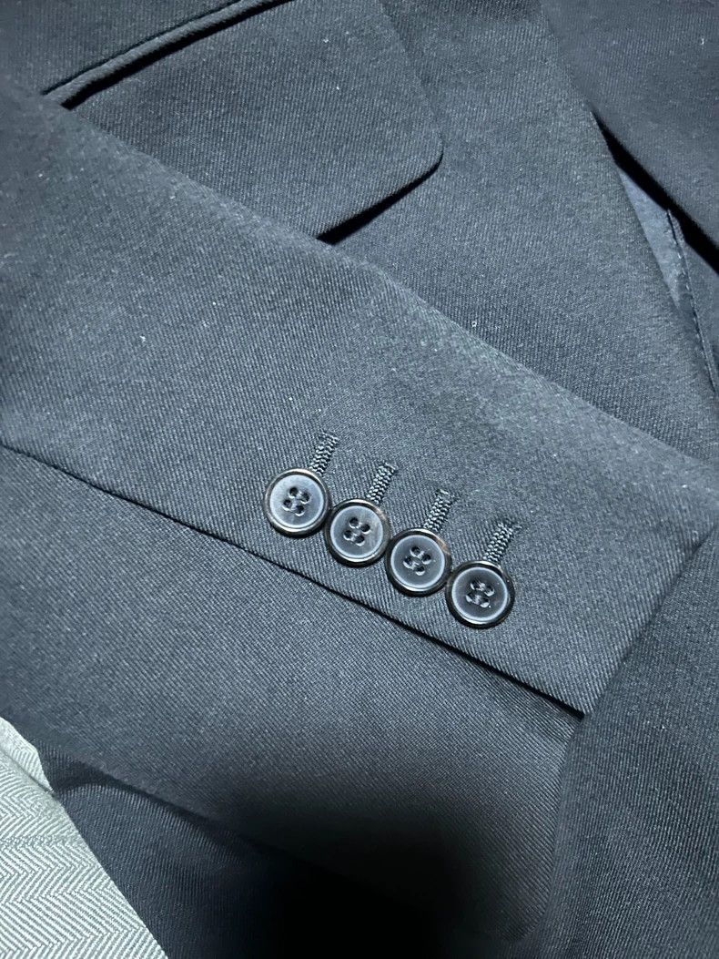 Saint Laurent Paris saint Laurent paris2016 FW rhinestone blazer 2503-Nextarro Size 52R - 3 Thumbnail