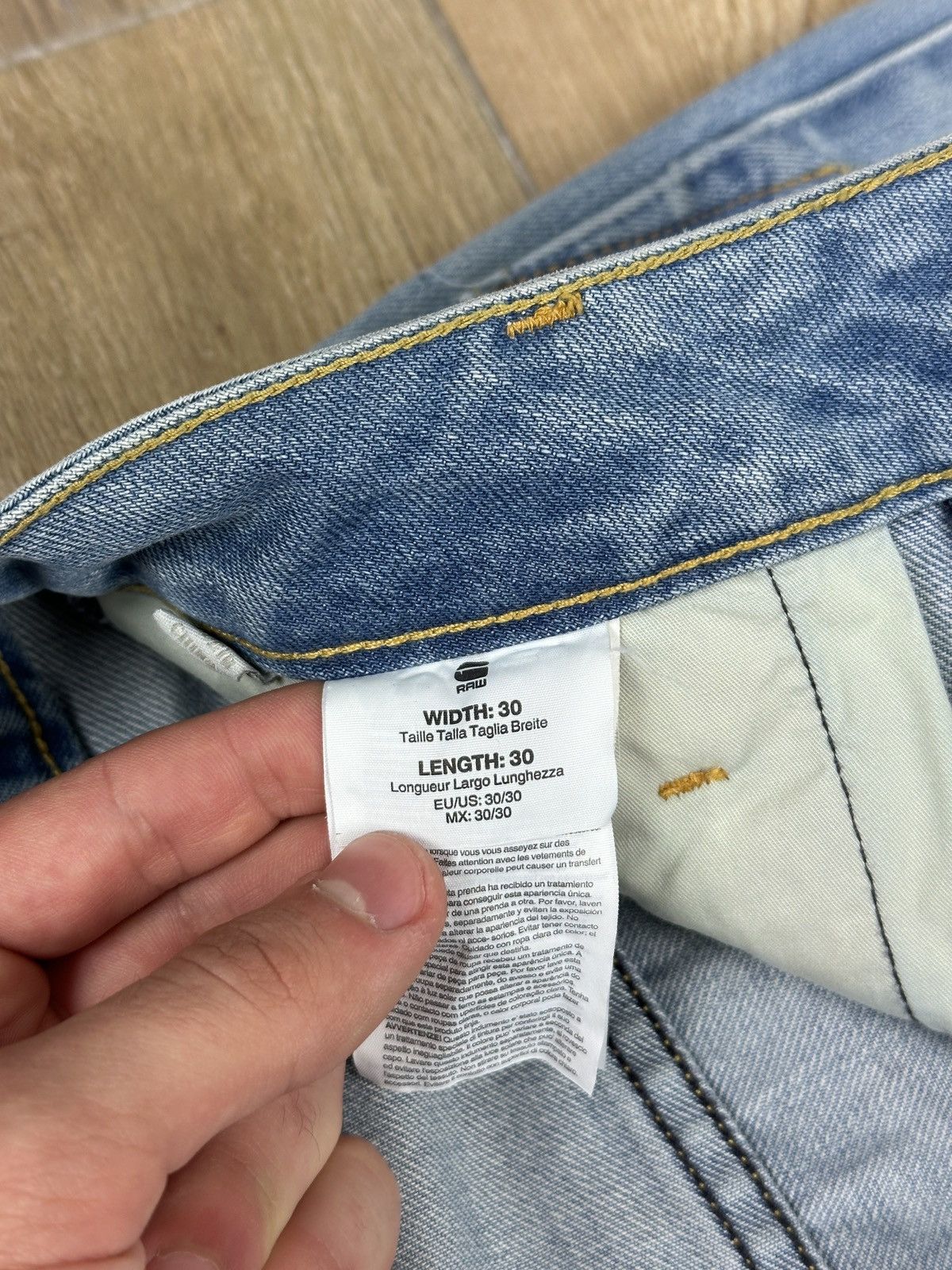 G-Star NEW🏷️ G-Star Raw Arc 3D Slim Denim Jeans Size US 30 / EU 46 - 8 Thumbnail
