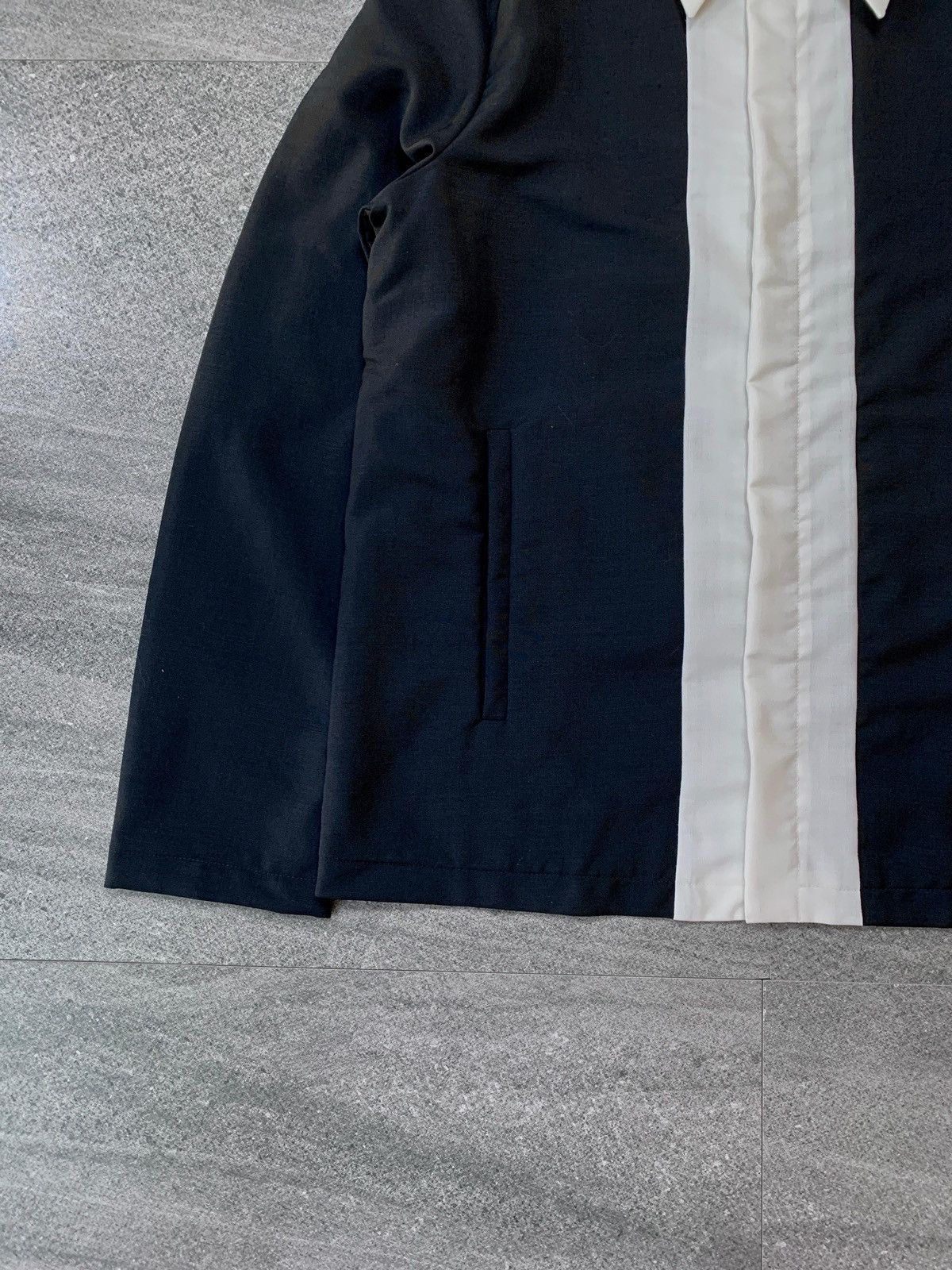 Prada FREE TAX! Two Tone Wool Work Jacket - Medium Size US M / EU 48-50 / 2 - 4 Thumbnail