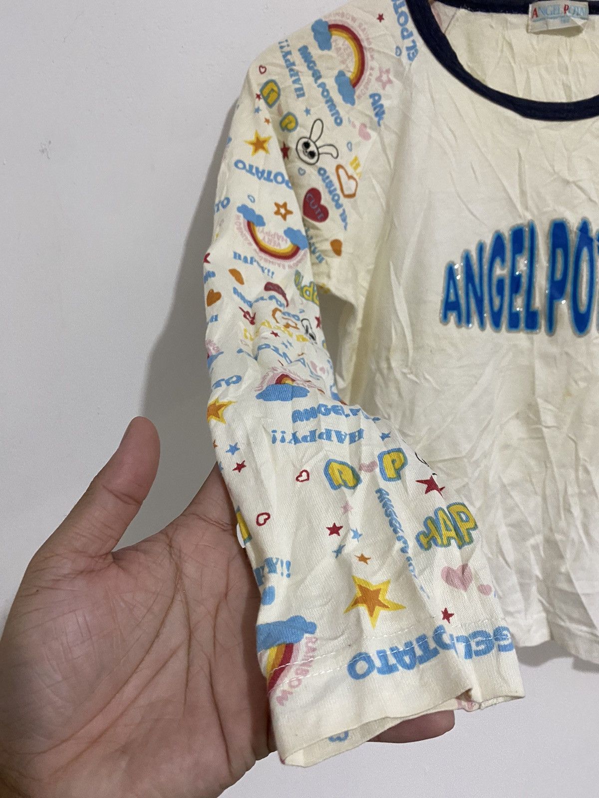 Angel Blue 🖤BLACKFRIDAY🖤Angel Potato By Angel Blue Shirt Baby Tee Size S / US 4 / IT 40 - 3 Thumbnail