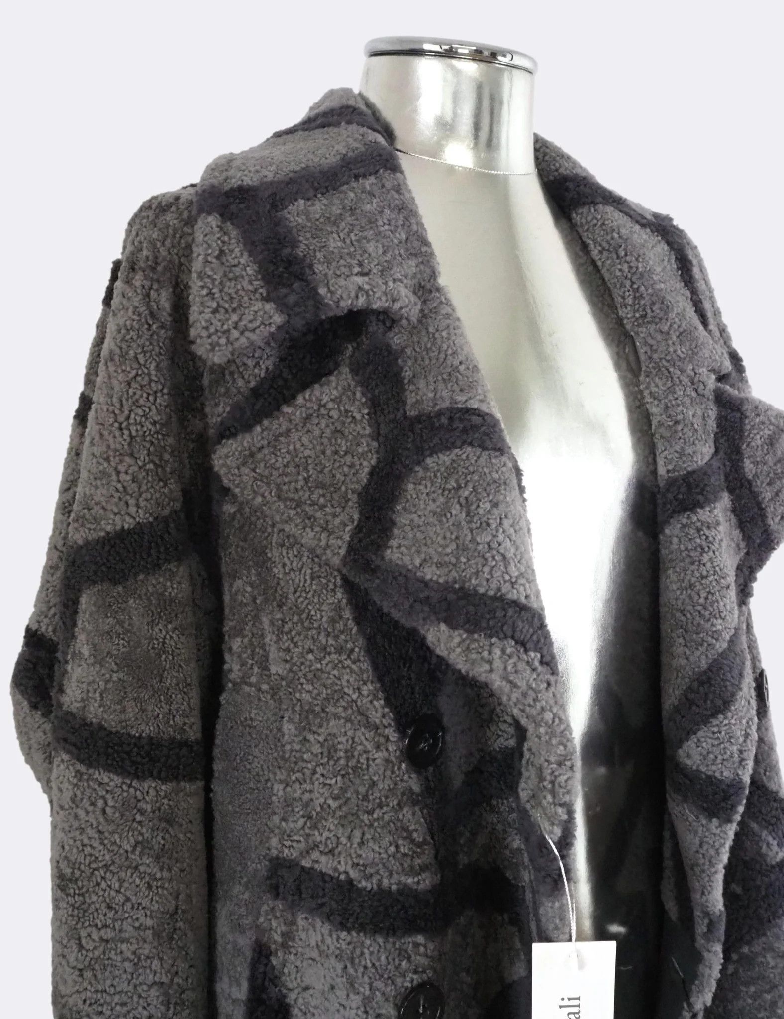 Emporio Armani Emporio Armani Reverse Shearling Leather Coat $2820 Size US M / EU 48-50 / 2 - 9 Thumbnail