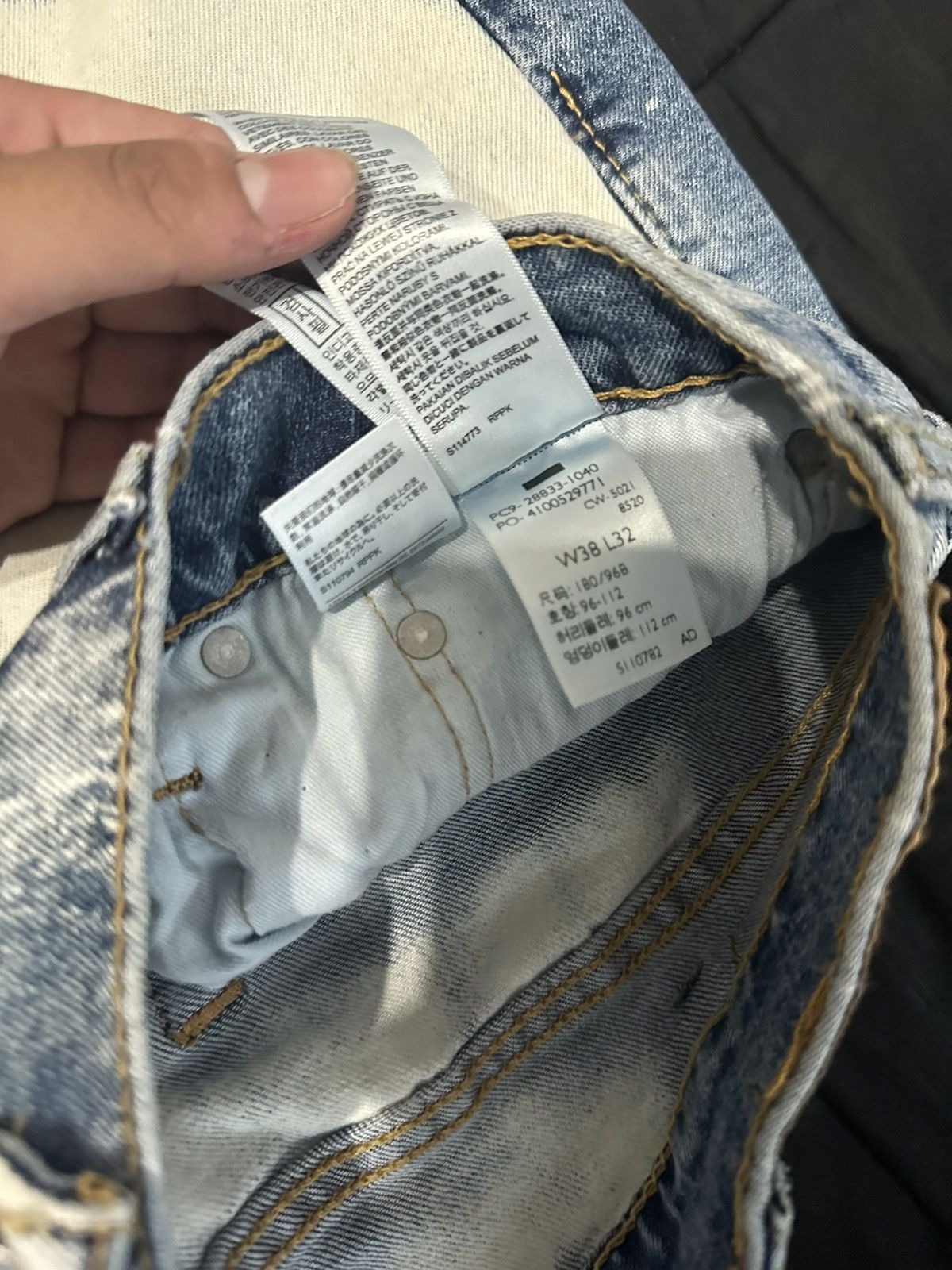 Levi's Levi’s Men’s Jeans Size US 38 / EU 54 - 2 Thumbnail