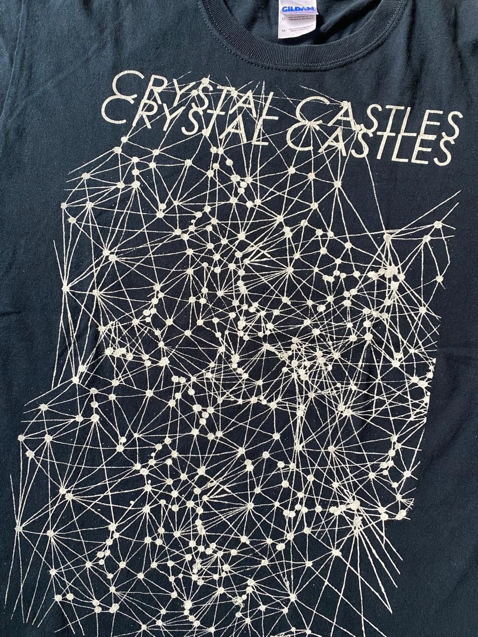 Band Tees × Vintage Crystal Castles Crimewave Shirt 00s Size US M / EU 48-50 / 2 - 3 Thumbnail