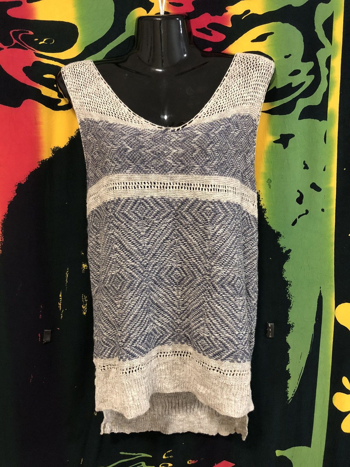 If Six Was Nine GOA Native knit singlet Size M / US 6-8 / IT 42-44 - 1 Thumbnail