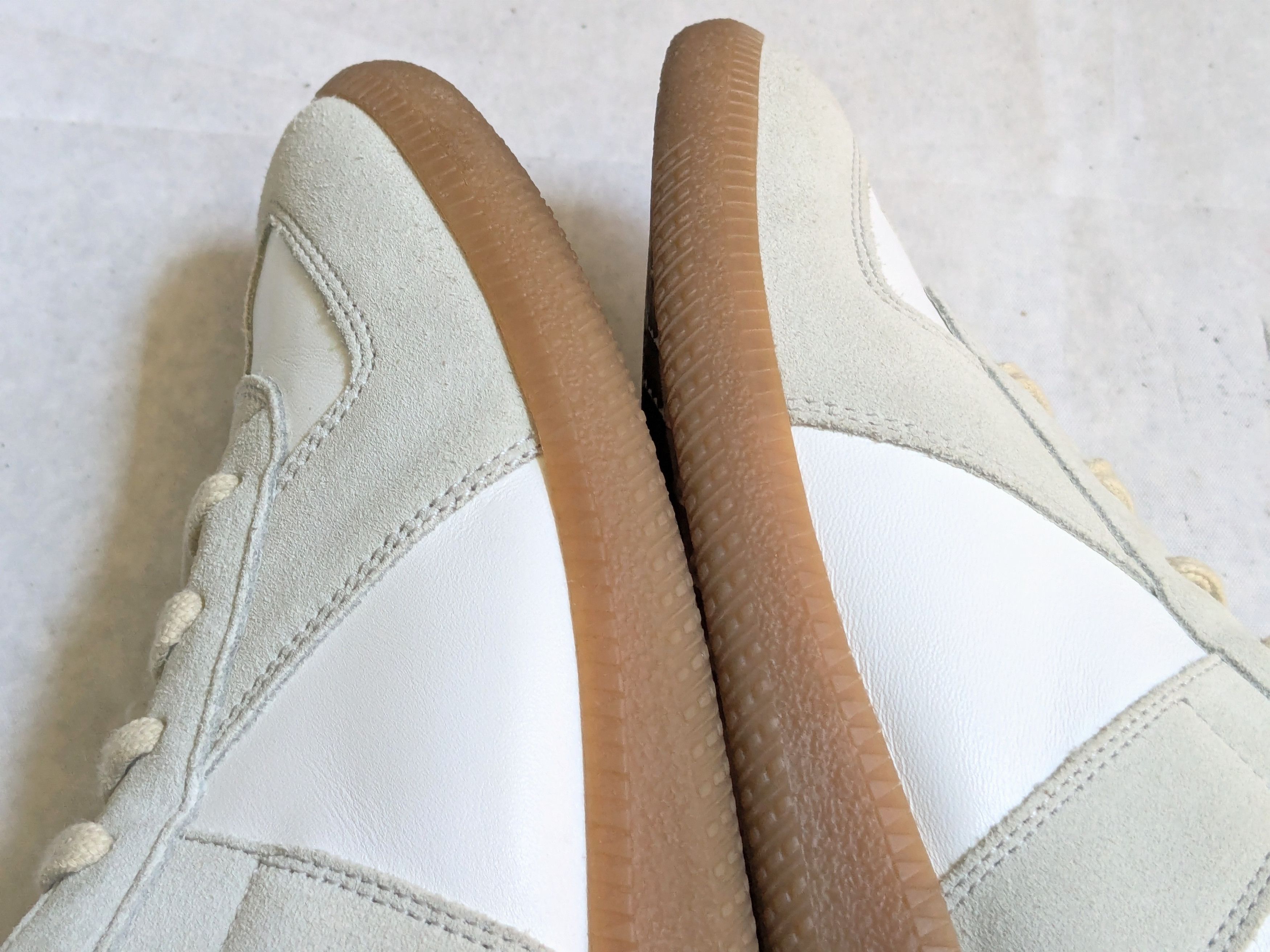 Maison Margiela Maison Margiela Replica GAT White Gray 10 43 Low Tops Gum Size US 10 / EU 43 - 12 Thumbnail