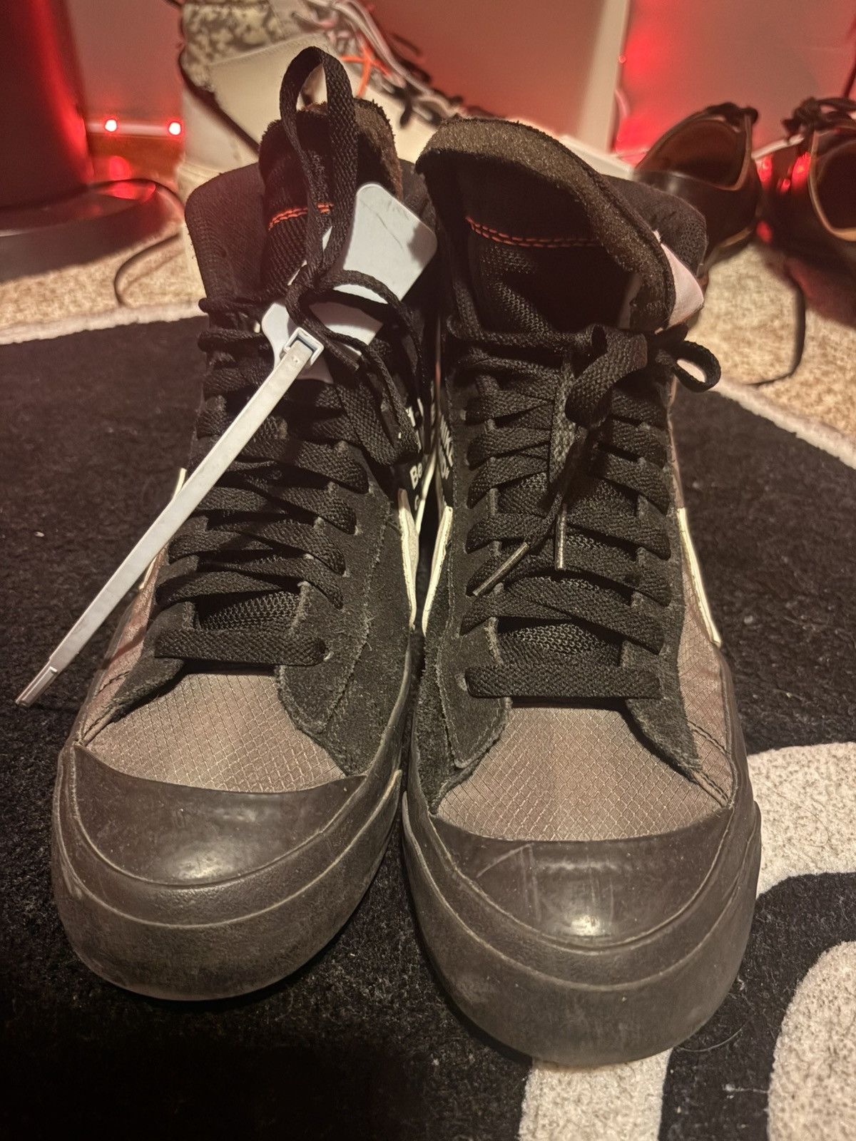 Nike × Off-White Off White Grim Reaper Blazer Size US 9 / EU 42 - 5 Thumbnail