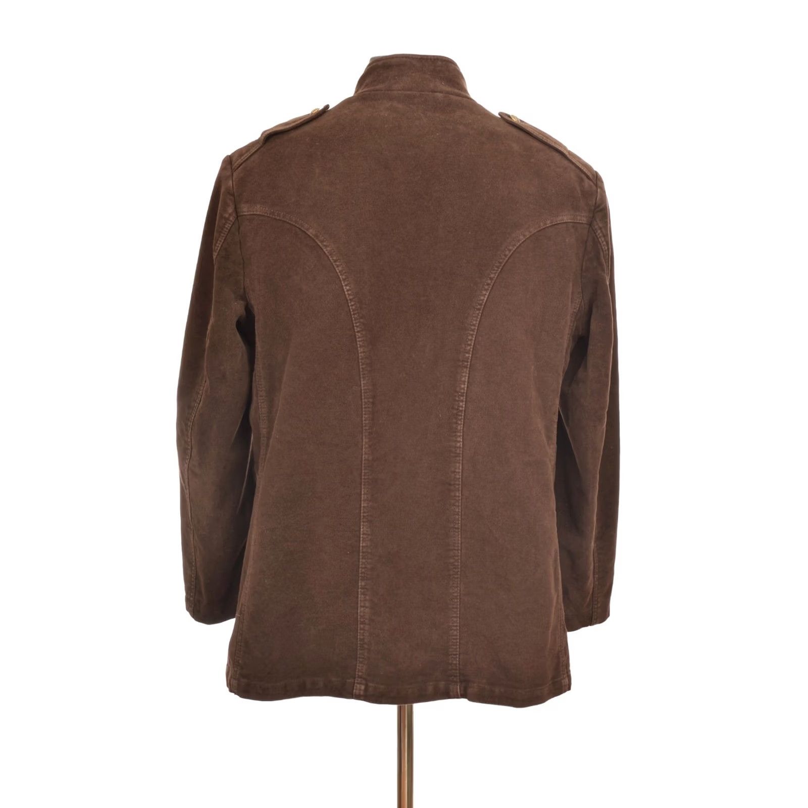 Gant GANT Jacket, Brown Cotton Safari, Size 52, Men, DDP, Military Style, 100% Cotton Size US L / EU 52-54 / 3 - 6 Thumbnail