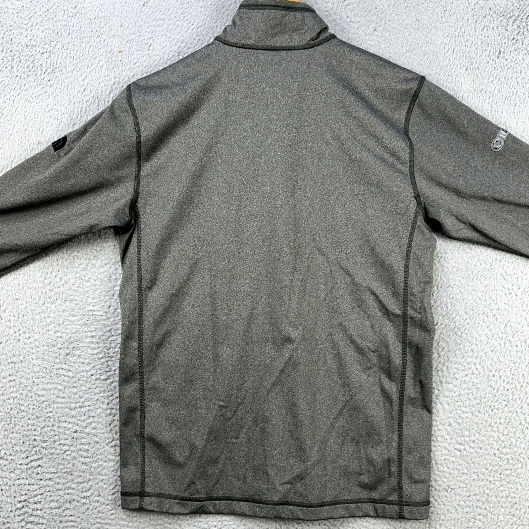 The North Face The North Face Sweatshirt Pullover Mens Medium Gray Quarter Zip Fleece Logo Size US M / EU 48-50 / 2 - 2 Thumbnail