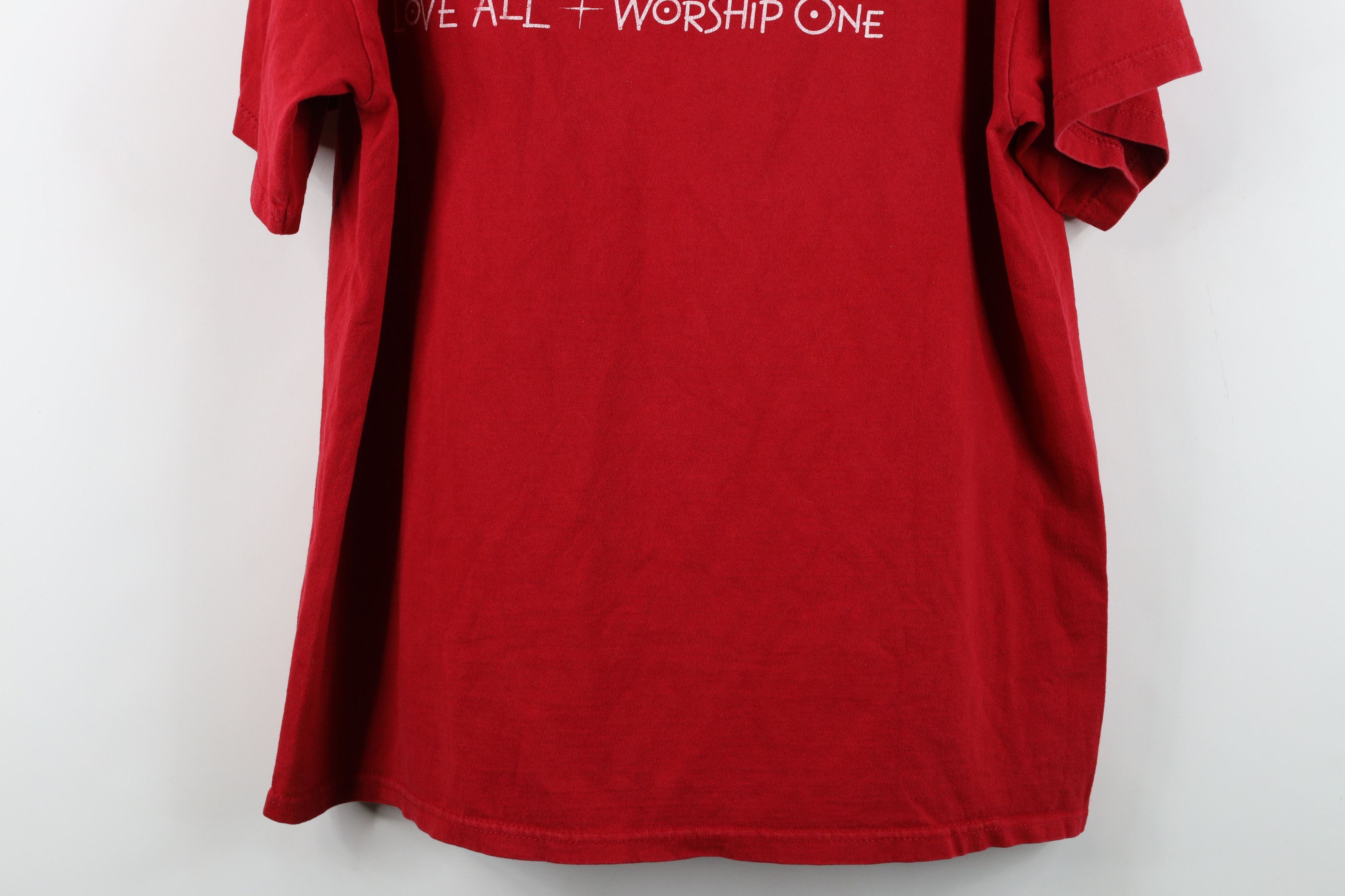 Vintage Vintage Streetwear Christian Love All Worship One T-Shirt Size US XL / EU 56 / 4 - 15 Thumbnail