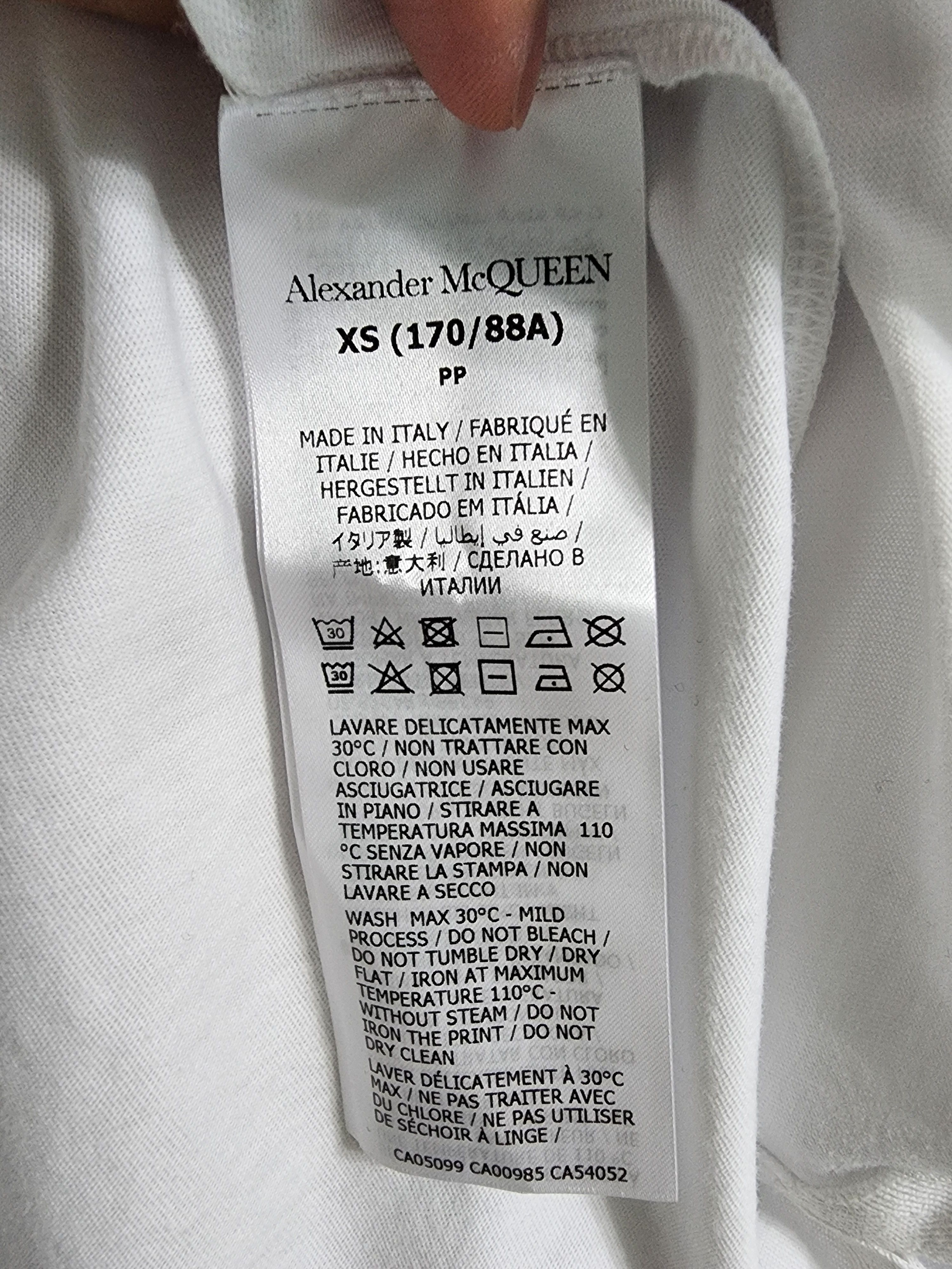 Alexander McQueen Graffiti Logo T-Shirt Size US XS / EU 42 / 0 - 8 Thumbnail