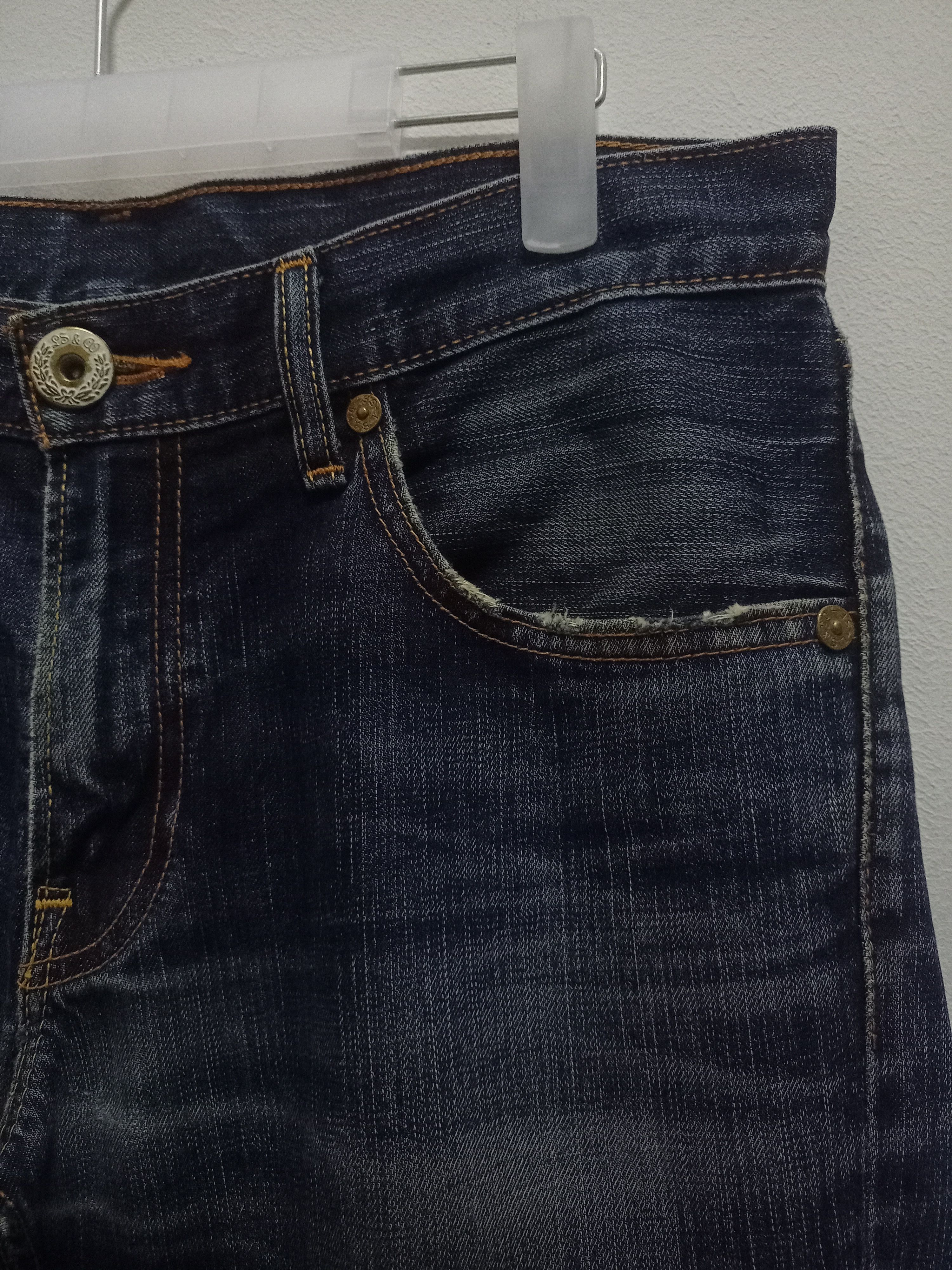 Levi's Vintage 90s Levis 502 Mud Wash Distressed Loose Jeans 32x30 Size US 32 / EU 48 - 5 Thumbnail