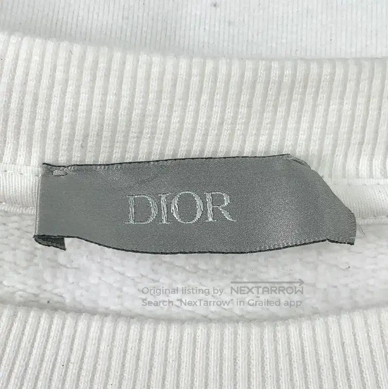Dior Dior White Cotton Men’s Sweatshirt . Size US M / EU 48-50 / 2 - 6 Thumbnail