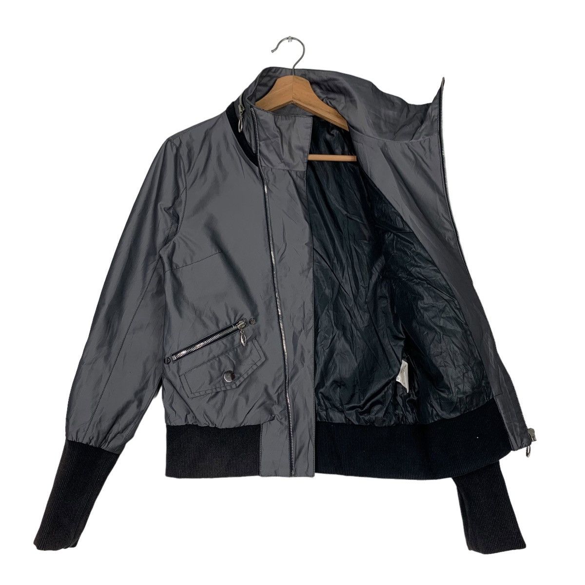 Japanese Brand VISCAP The Exclusive Style Asymmetrical Jacket #0347-C16 Size M / US 6-8 / IT 42-44 - 10 Thumbnail
