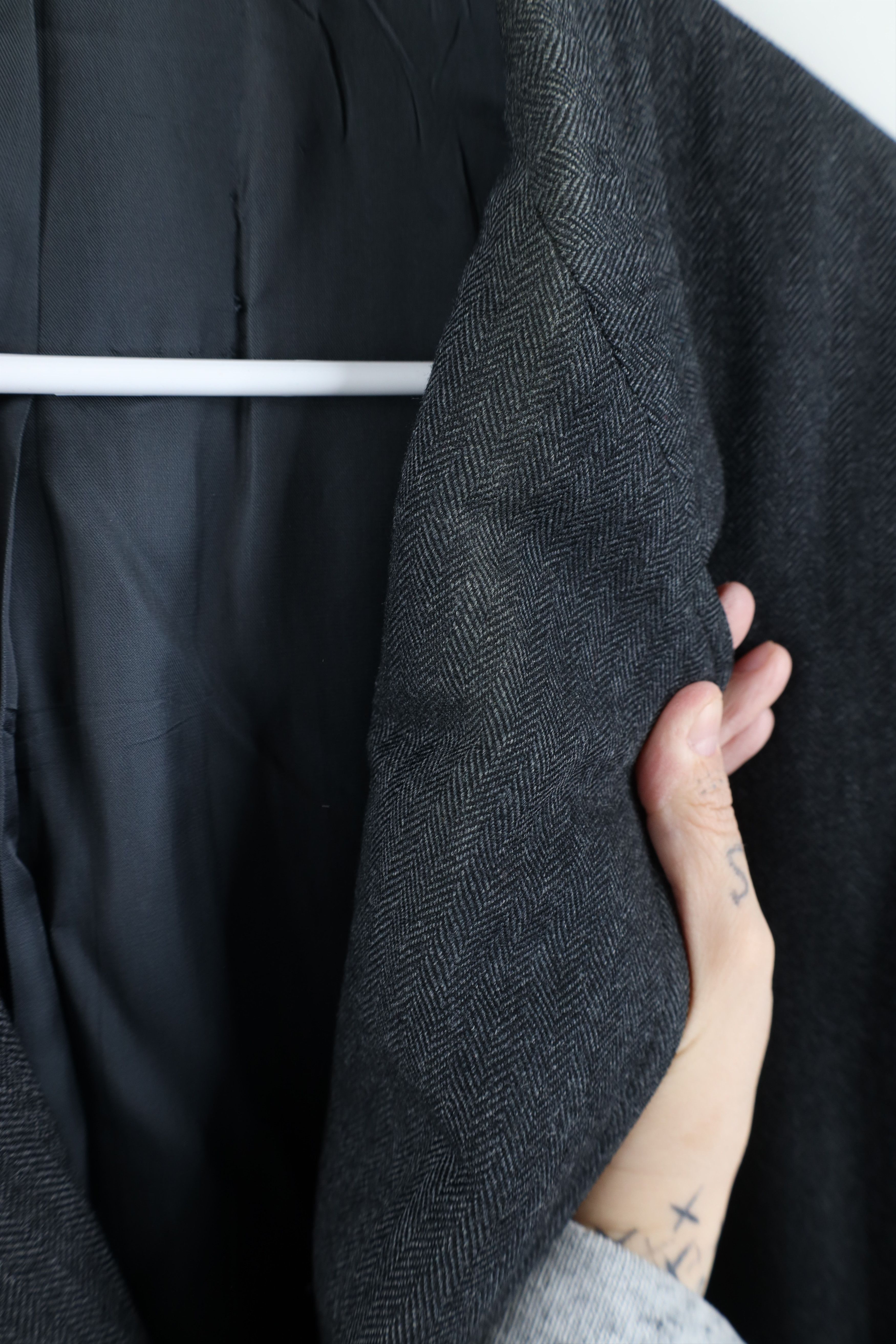 Vintage Vintage 70s Streetwear Overcoat Car Jacket Gray USA Size US XL / EU 56 / 4 - 5 Thumbnail