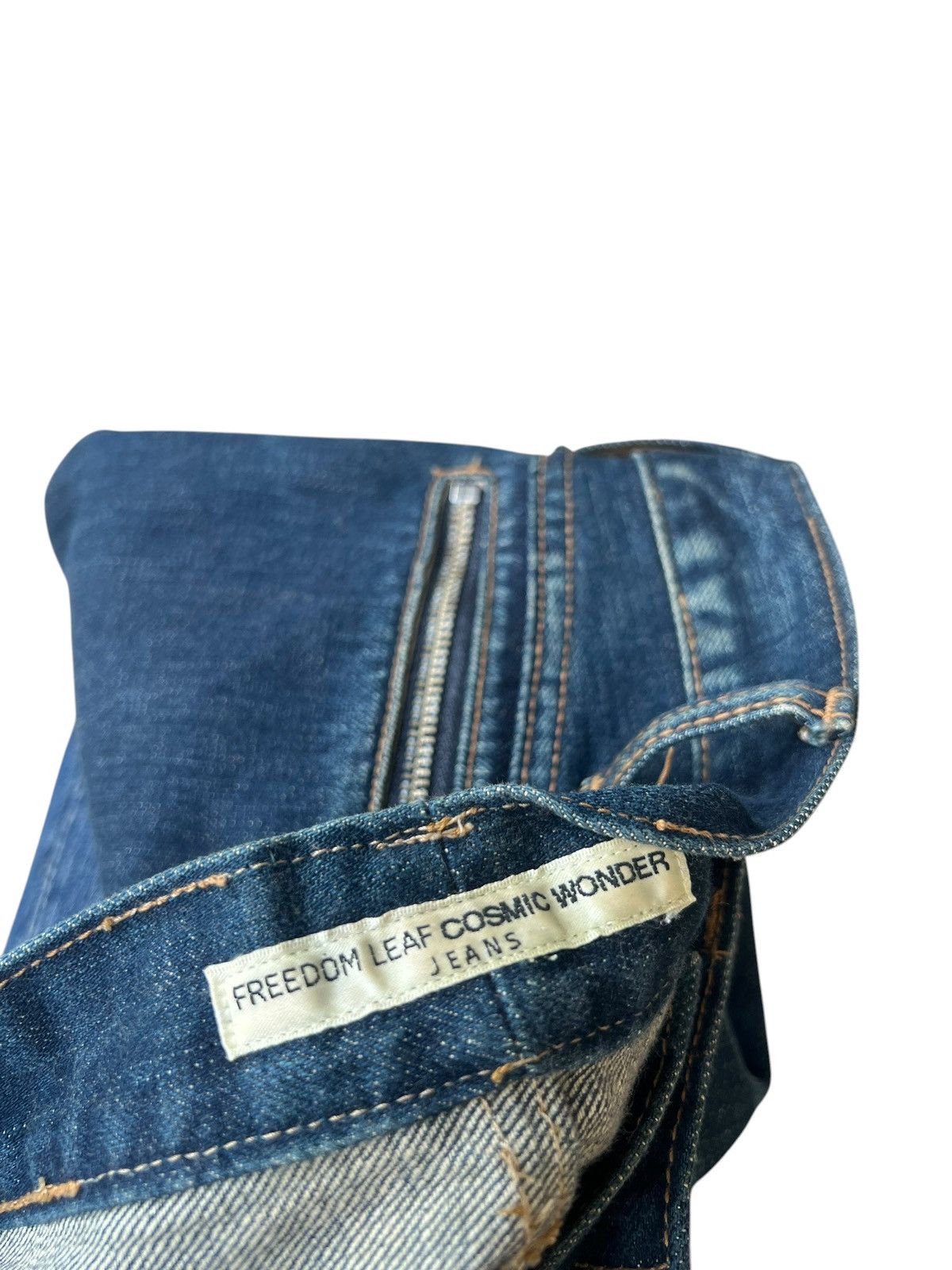 Cosmic Wonder Cosmic Wonder Japan Faded Denim Flare Jeans Size US 29 - 18 Thumbnail