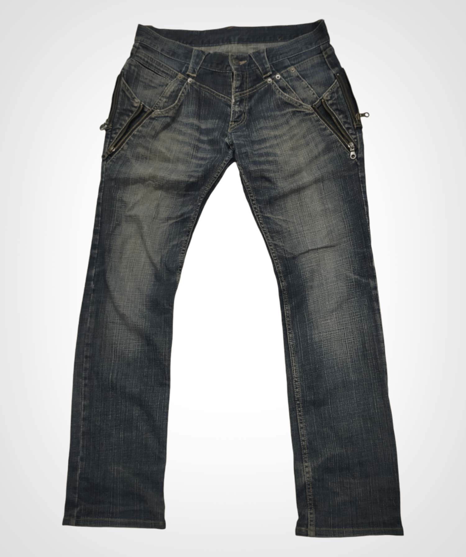 Hysteric Glamour × If Six Was Nine × PPFM 🔥RARE PPFM STRAIGHT FADED DENIM PANTS Size US 33 - 1 Thumbnail