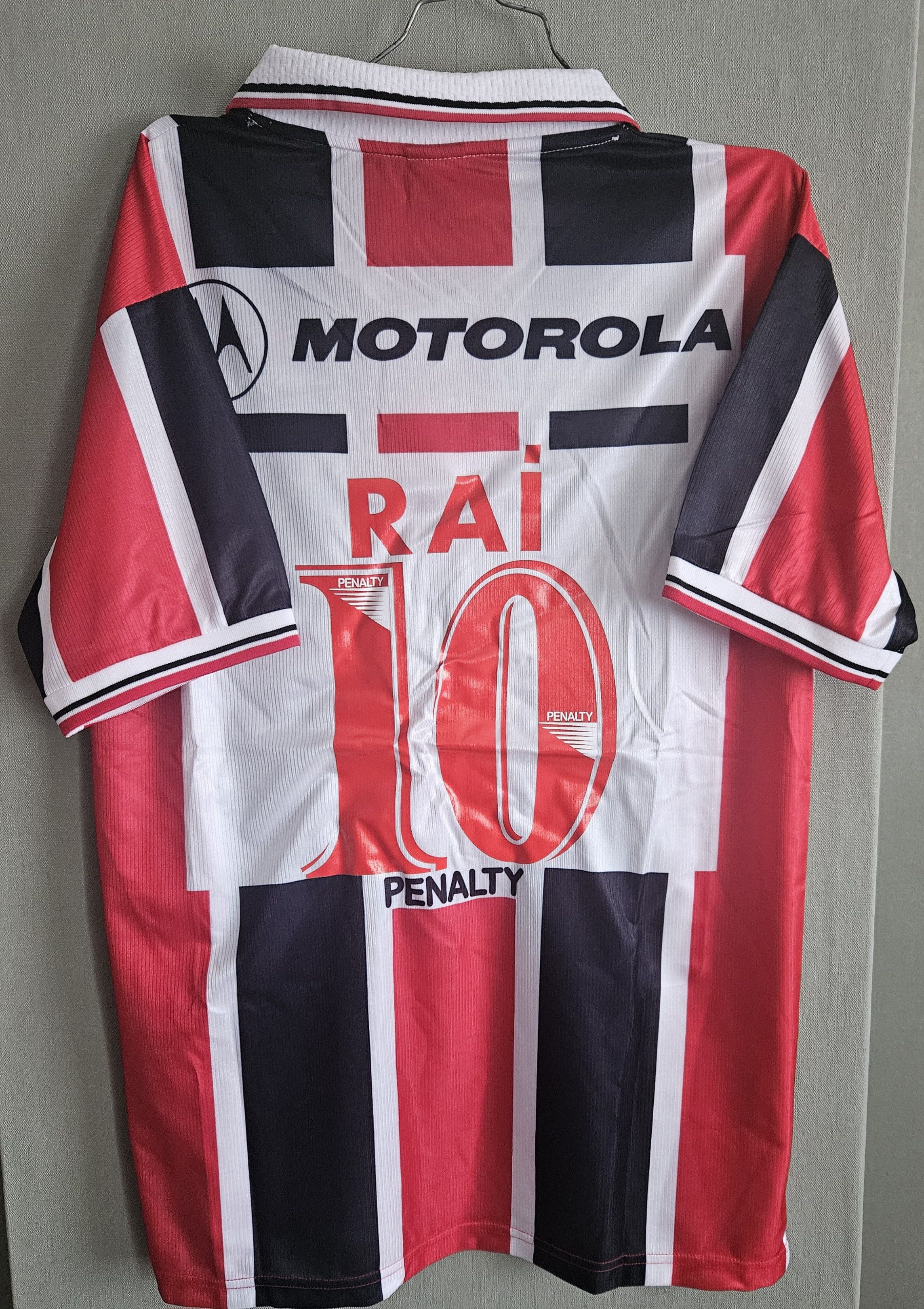 Other Raí 10 São Paulo 2000 Vintage Soccer Jersey Trikot Size US L / EU 52-54 / 3 - 1 Thumbnail