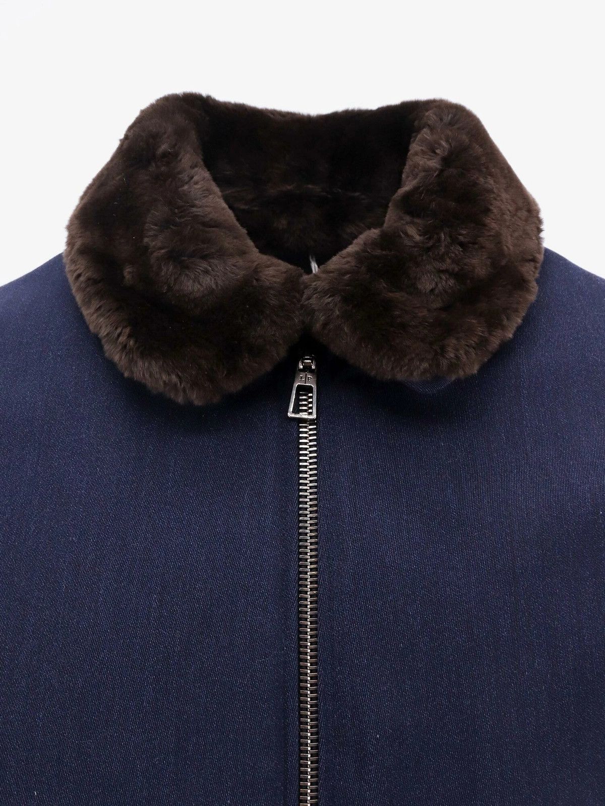 Loro Piana o1w1db10725 FAN1922 Junin Bomber Jacket in Blue Size US XXL / EU 58 / 5 - 3 Thumbnail