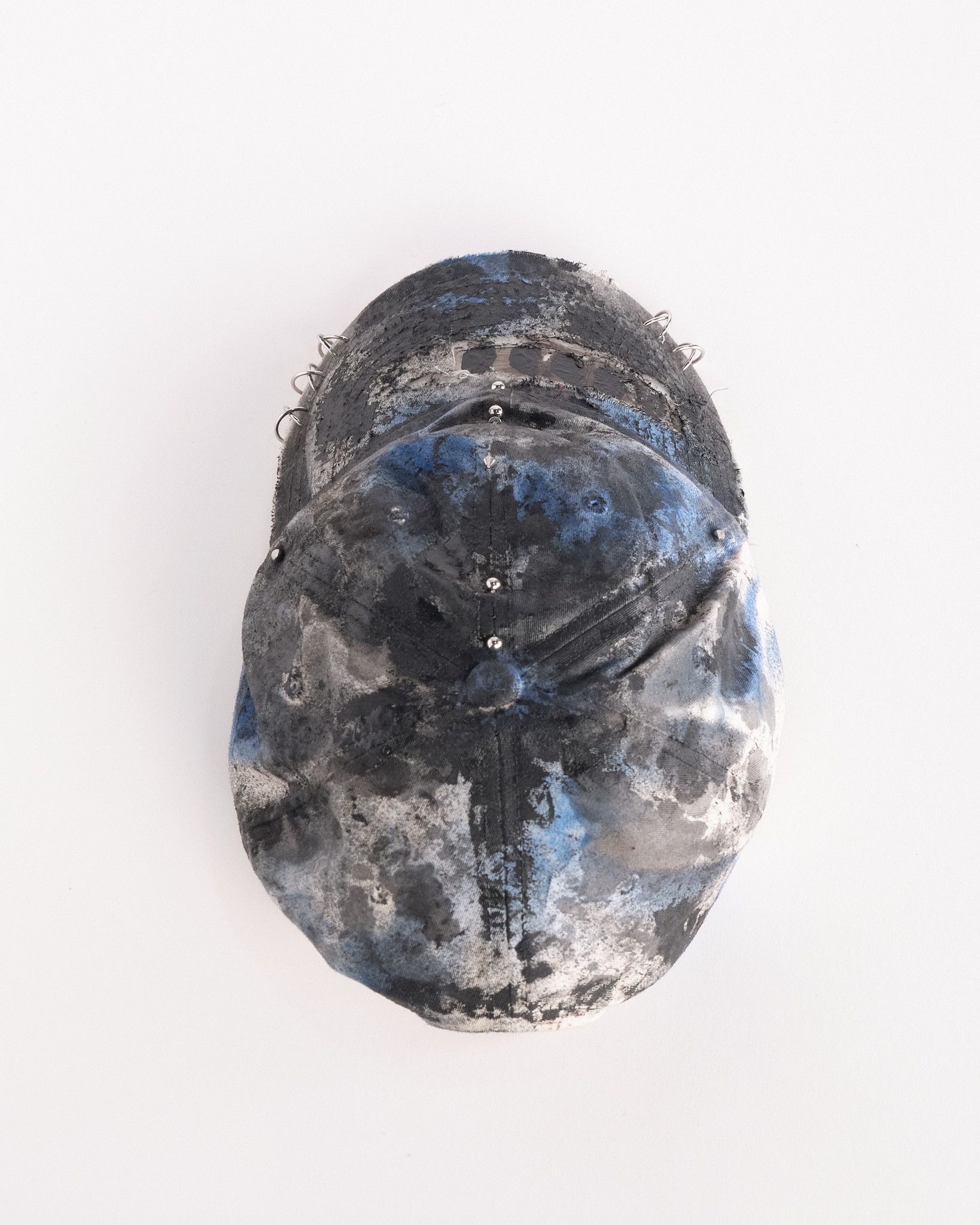 Vuori ASTROBOI* x Vuori 'Black & Blue' Distressed Pierced Hat Size ONE SIZE - 9 Thumbnail