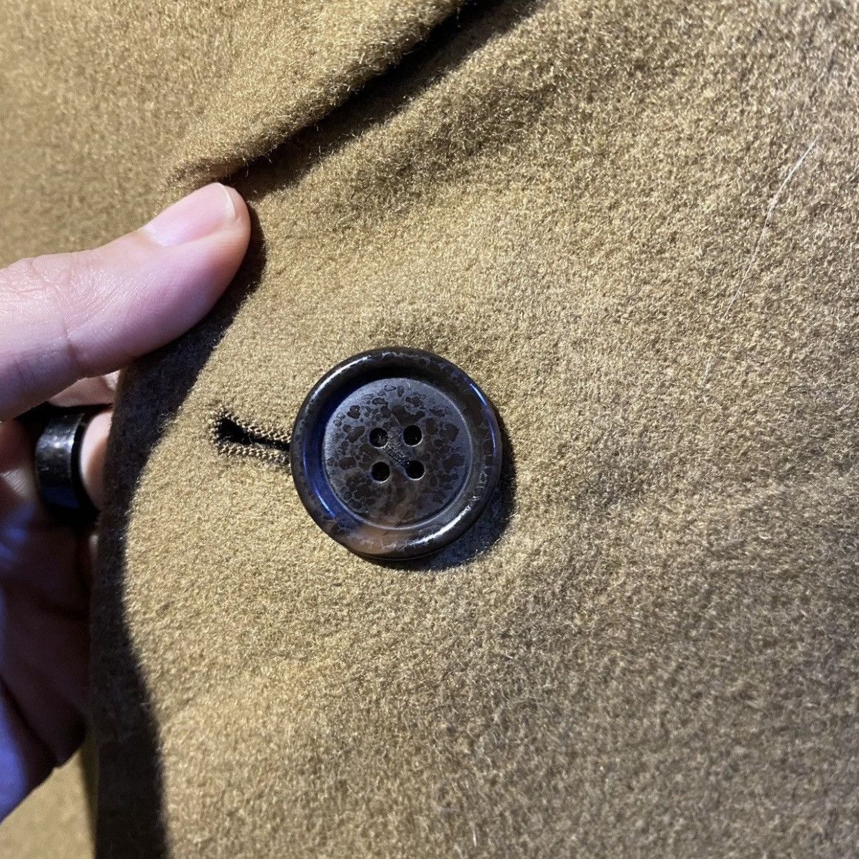 Jos. A. Bank Jos. A. Bank Wool Long Trench Coat Blazers Size 46R - 10 Thumbnail