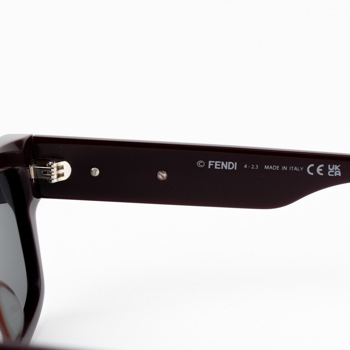 Fendi NEW Fendi FE40091U FENDIGRAPHY 69A Unisex Square Sunglasses Size ONE SIZE - 6 Thumbnail