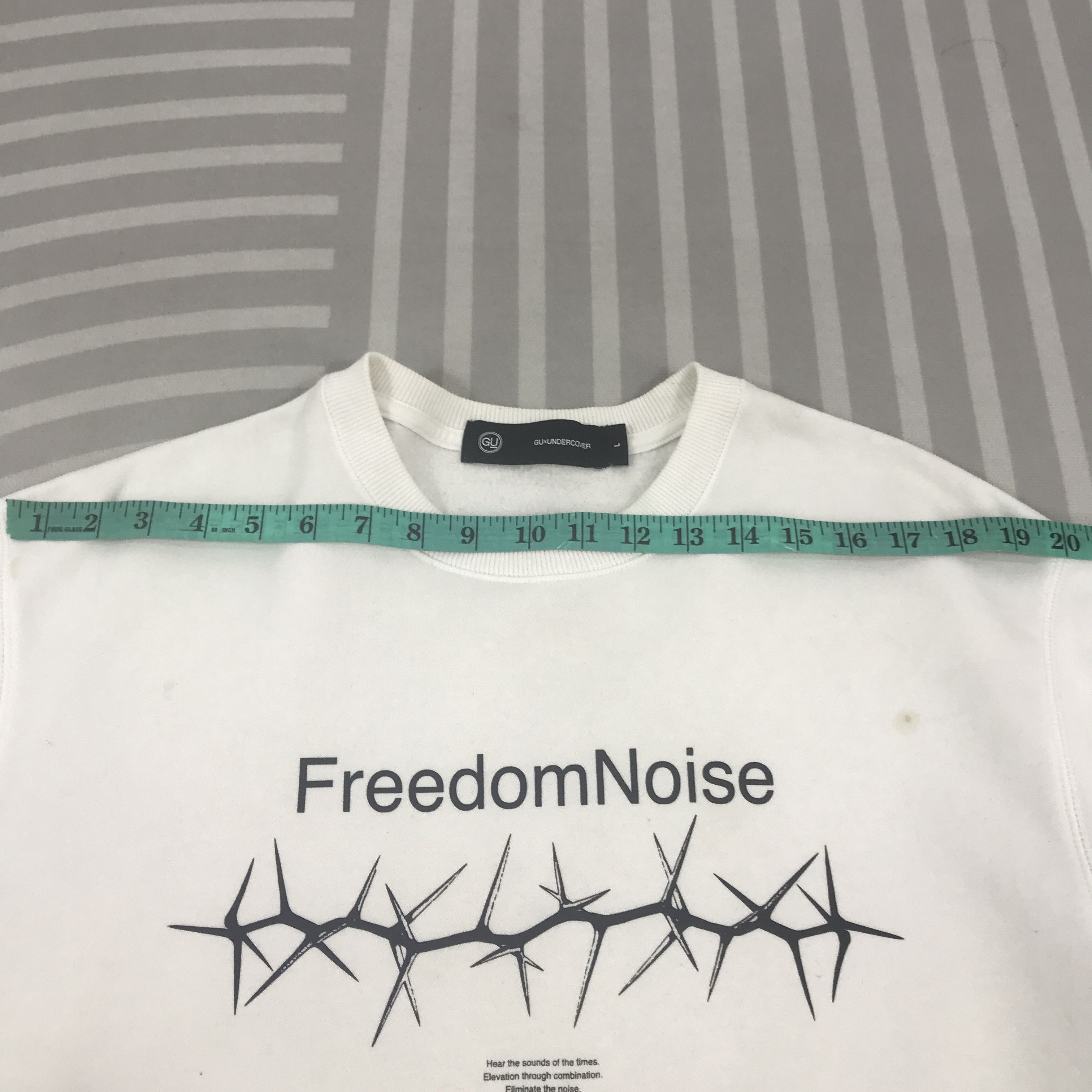 Undercover Vintage Gu x Undercaver Freedomnoise Sweatshirt K76B17 Size US L / EU 52-54 / 3 - 6 Thumbnail