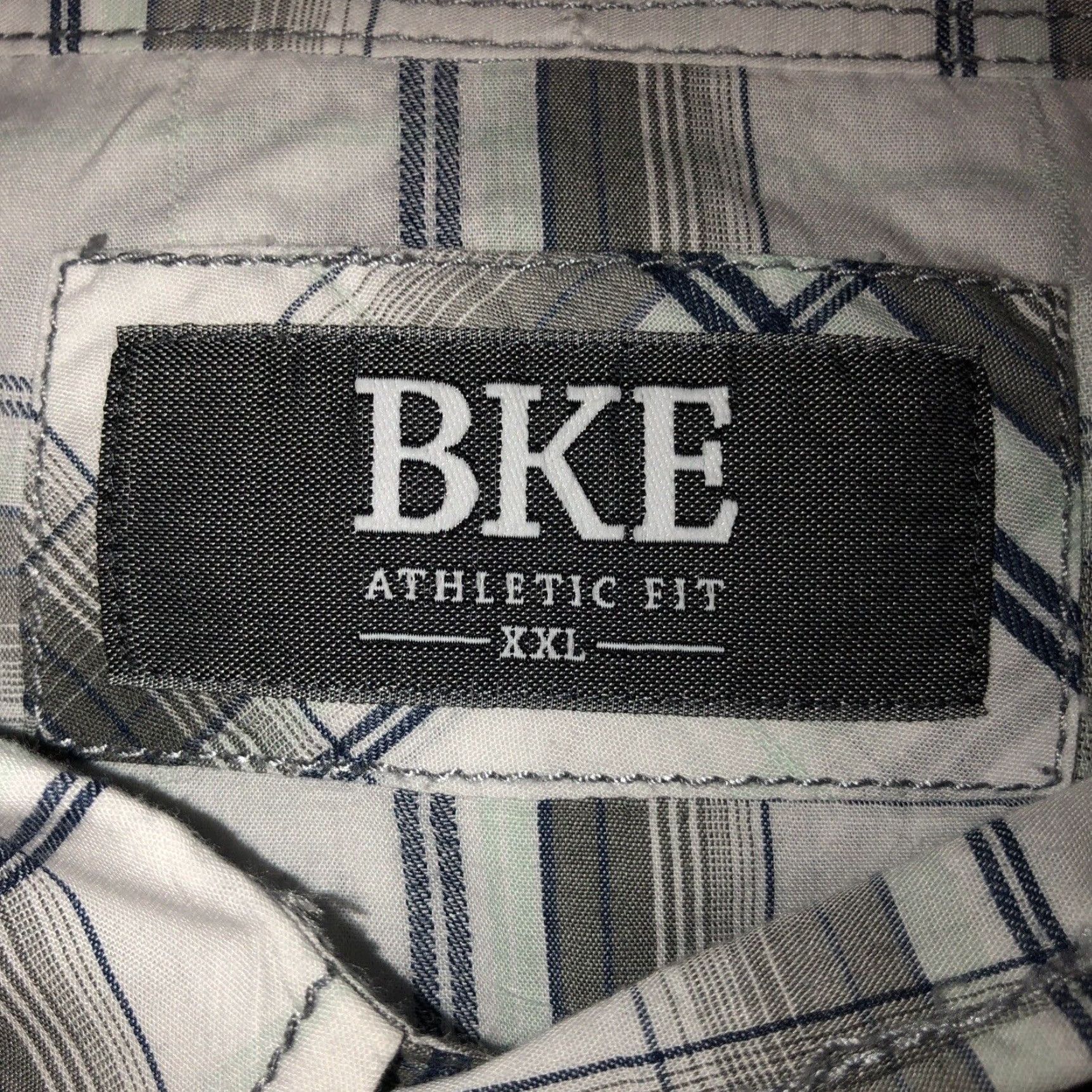 BKE BKE ATHLETIC FIT Mens Button Plaid Shirt XXL Size US XXL / EU 58 / 5 - 4 Thumbnail